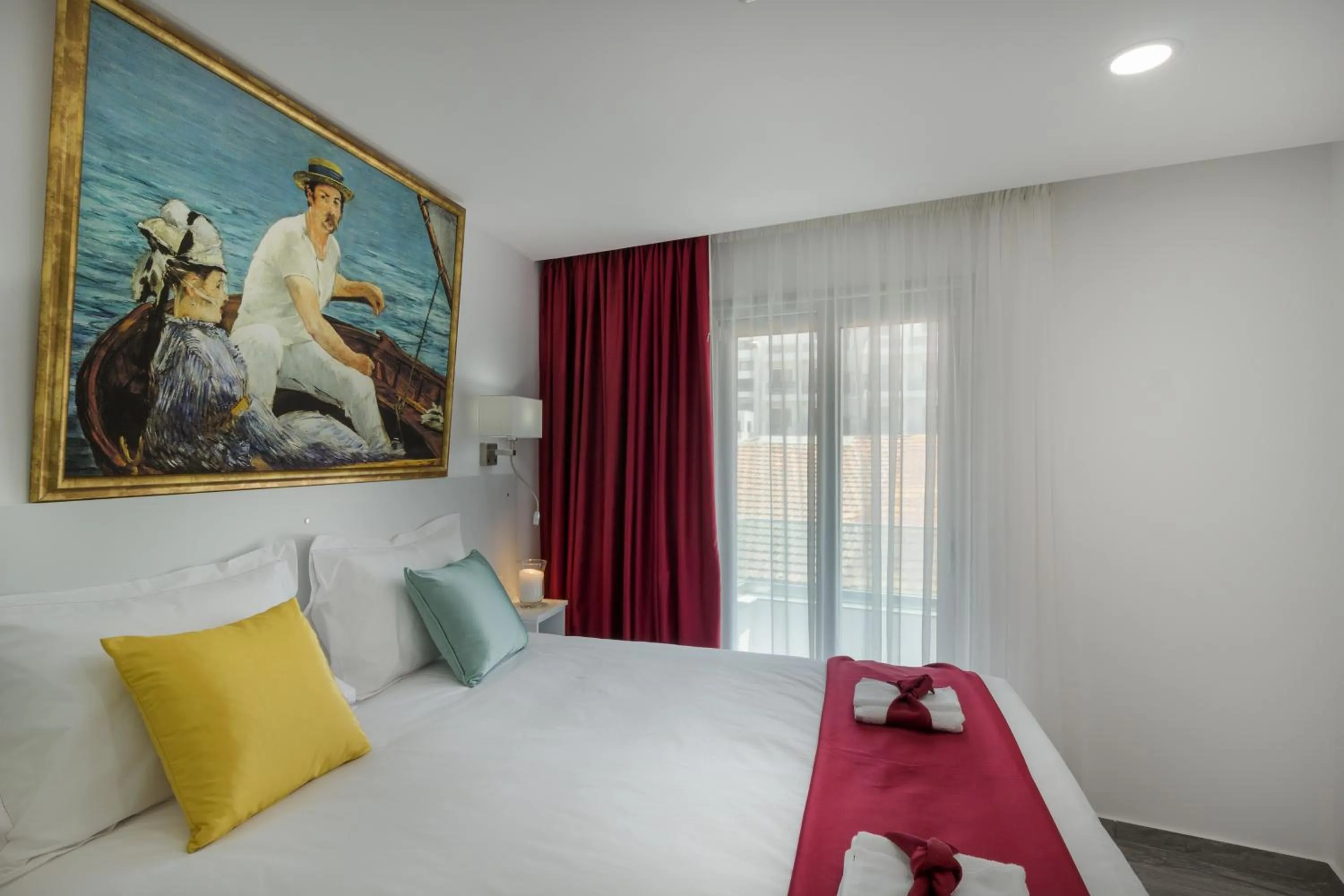 Bedroom, Bed in Art & Wine Boutique Hotel