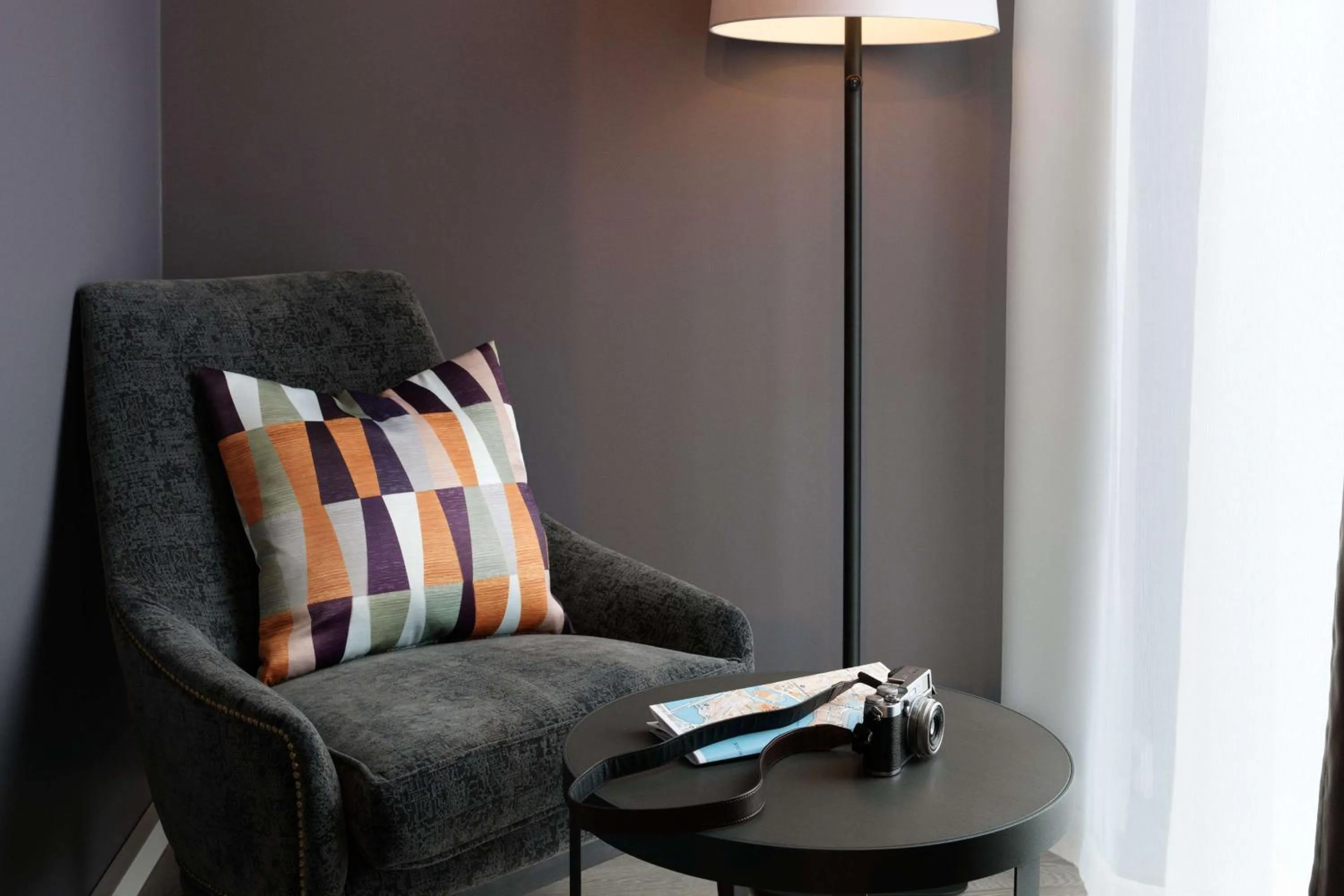 Bedroom in Scandic Continental