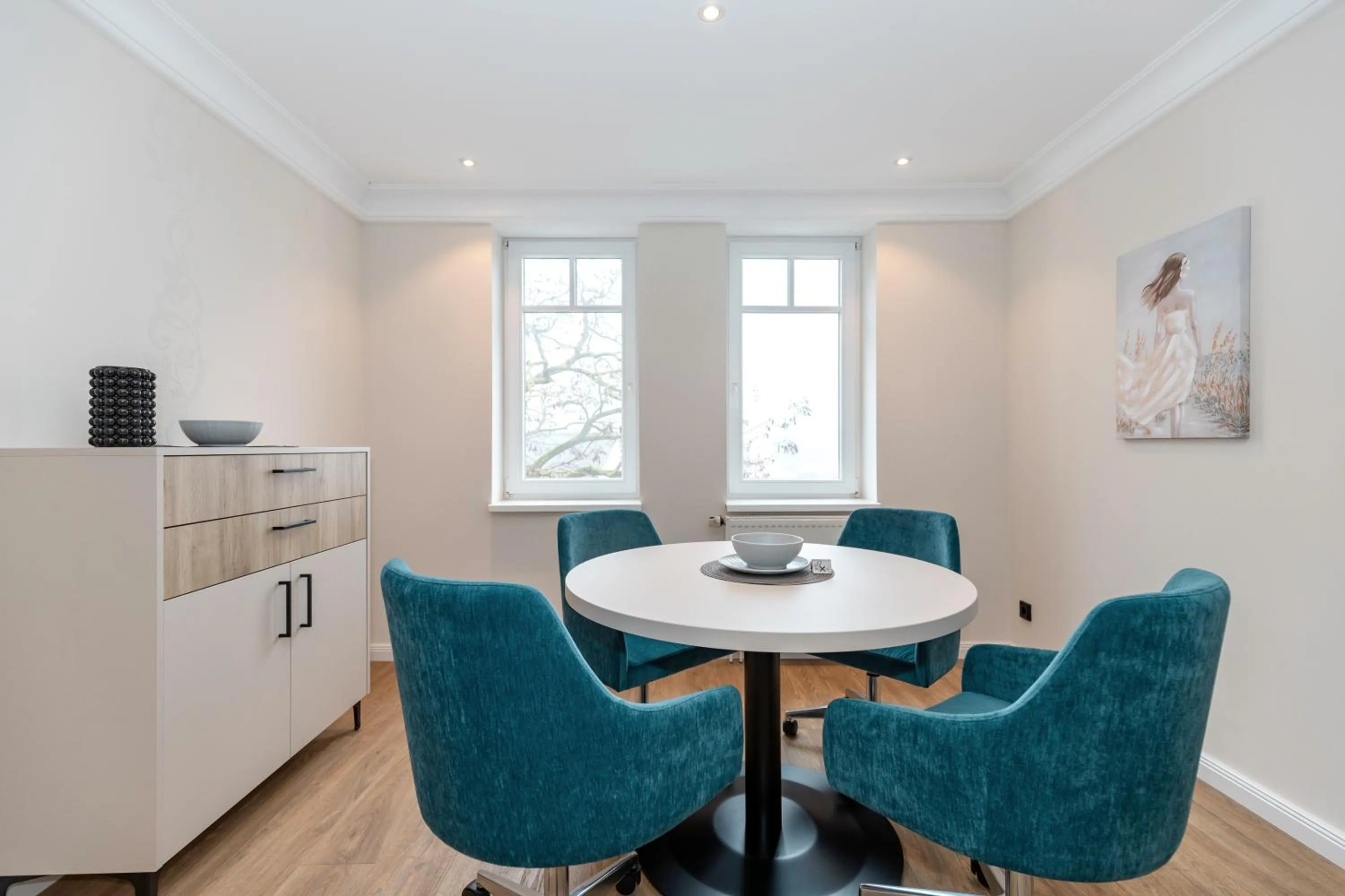 Dining area in HOTEL am STRAND
