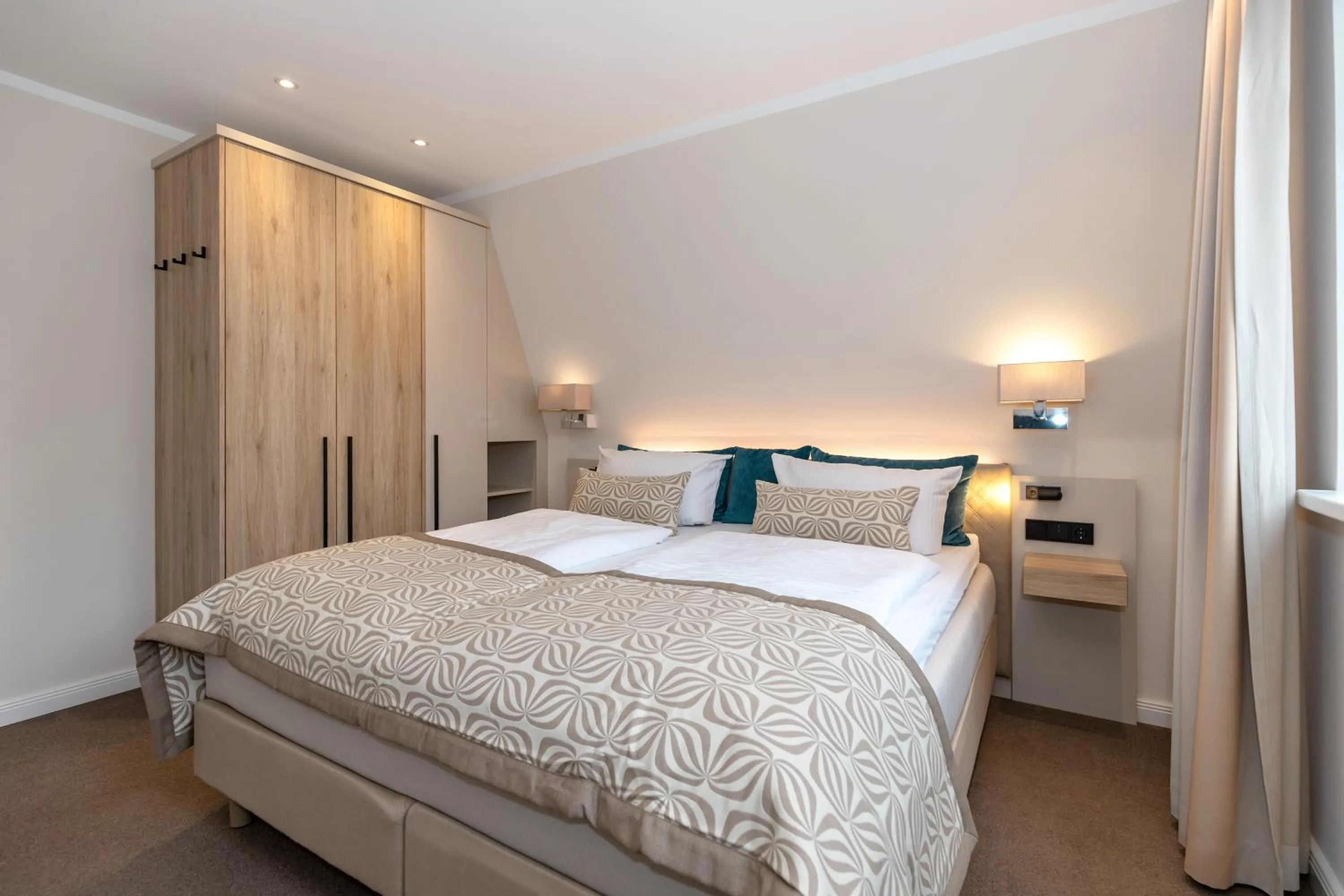 Bedroom, Bed in HOTEL am STRAND