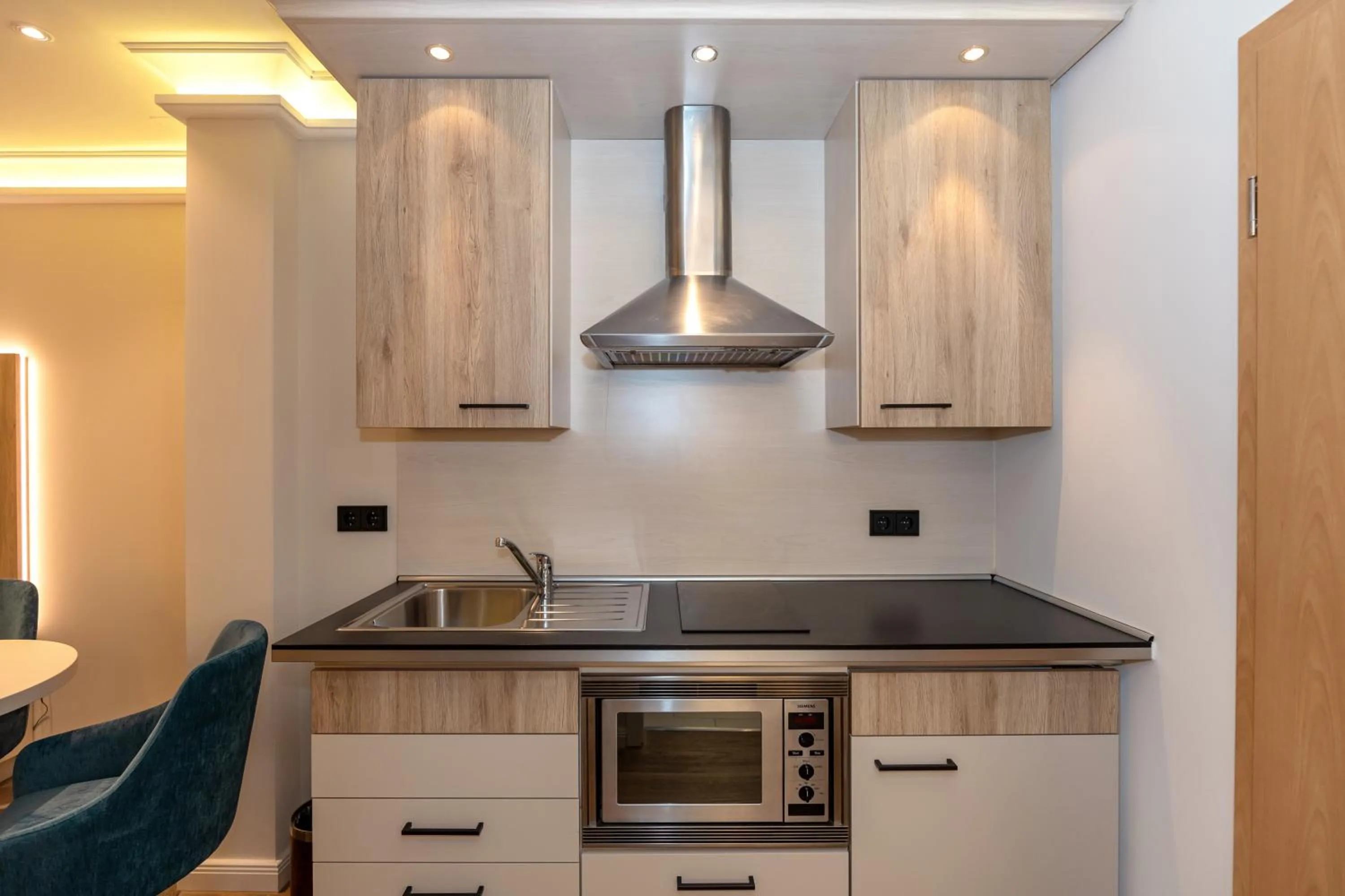 kitchen in HOTEL am STRAND