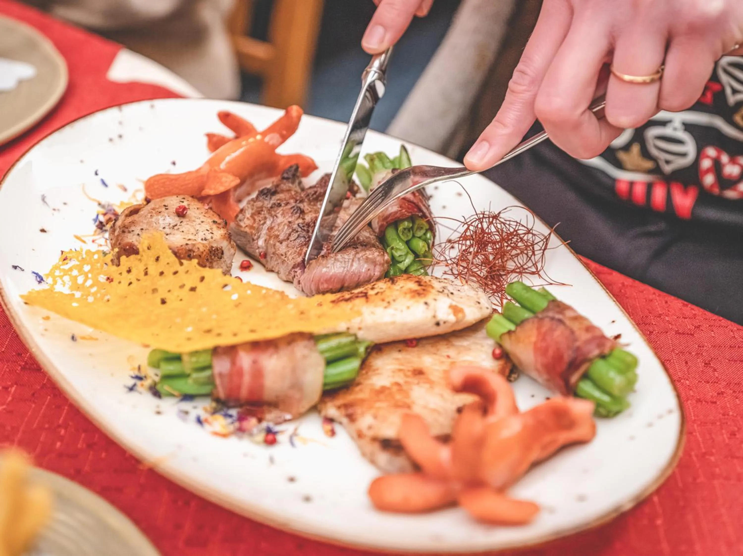 Restaurant/places to eat in Hotel Styrolerhof