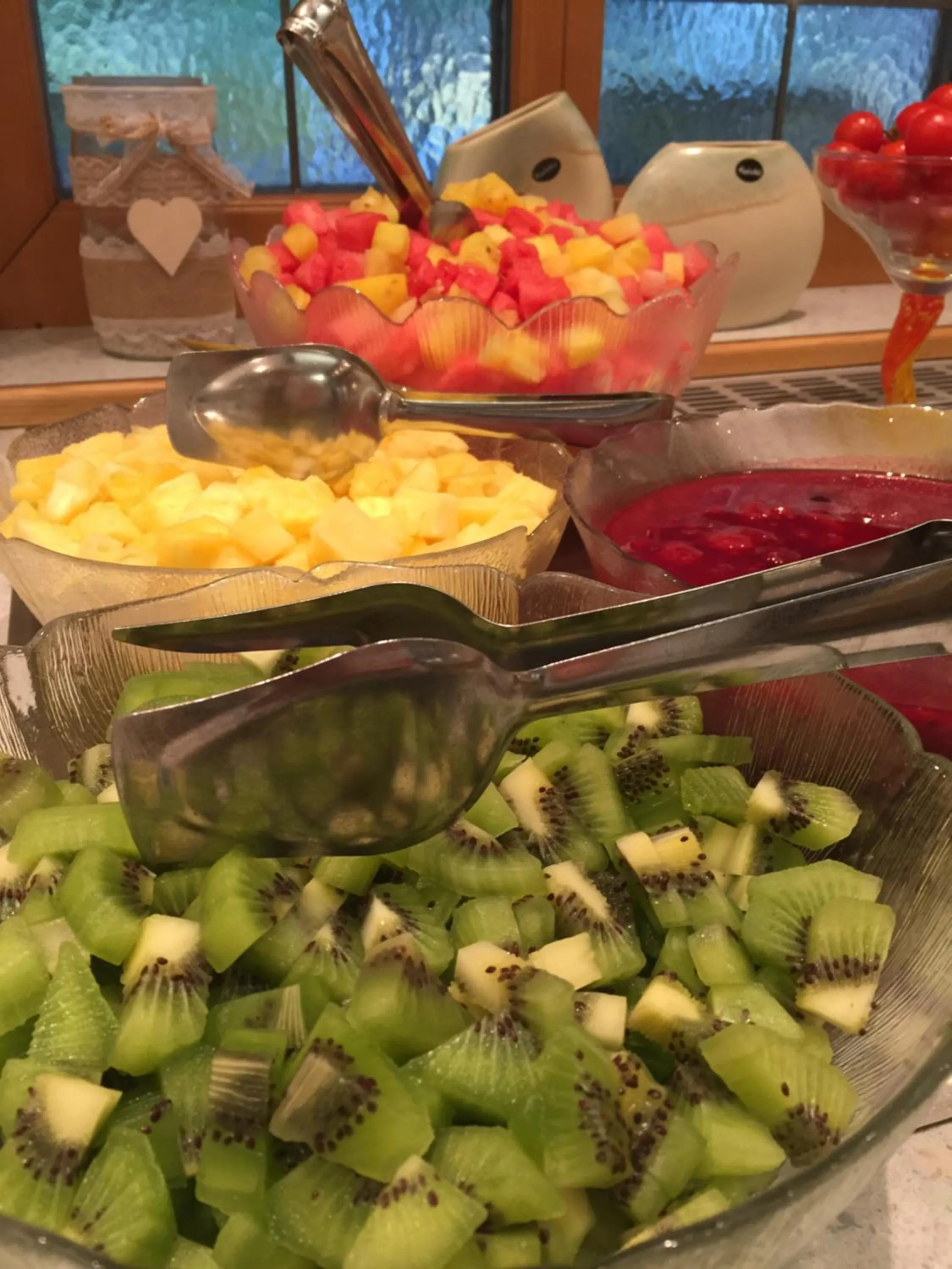 Buffet breakfast in Hotel Styrolerhof