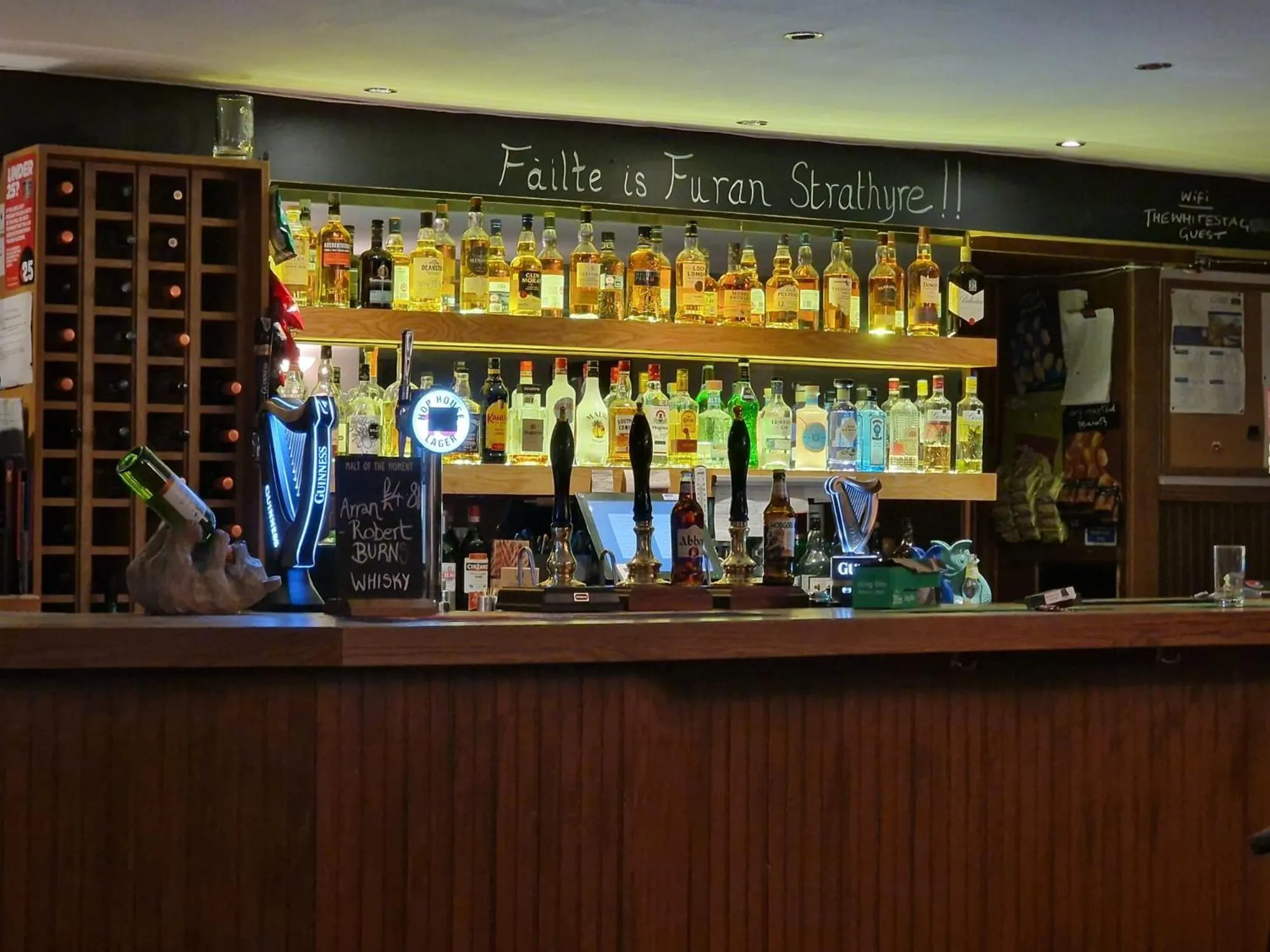 Lounge or bar in The White Stag Inn