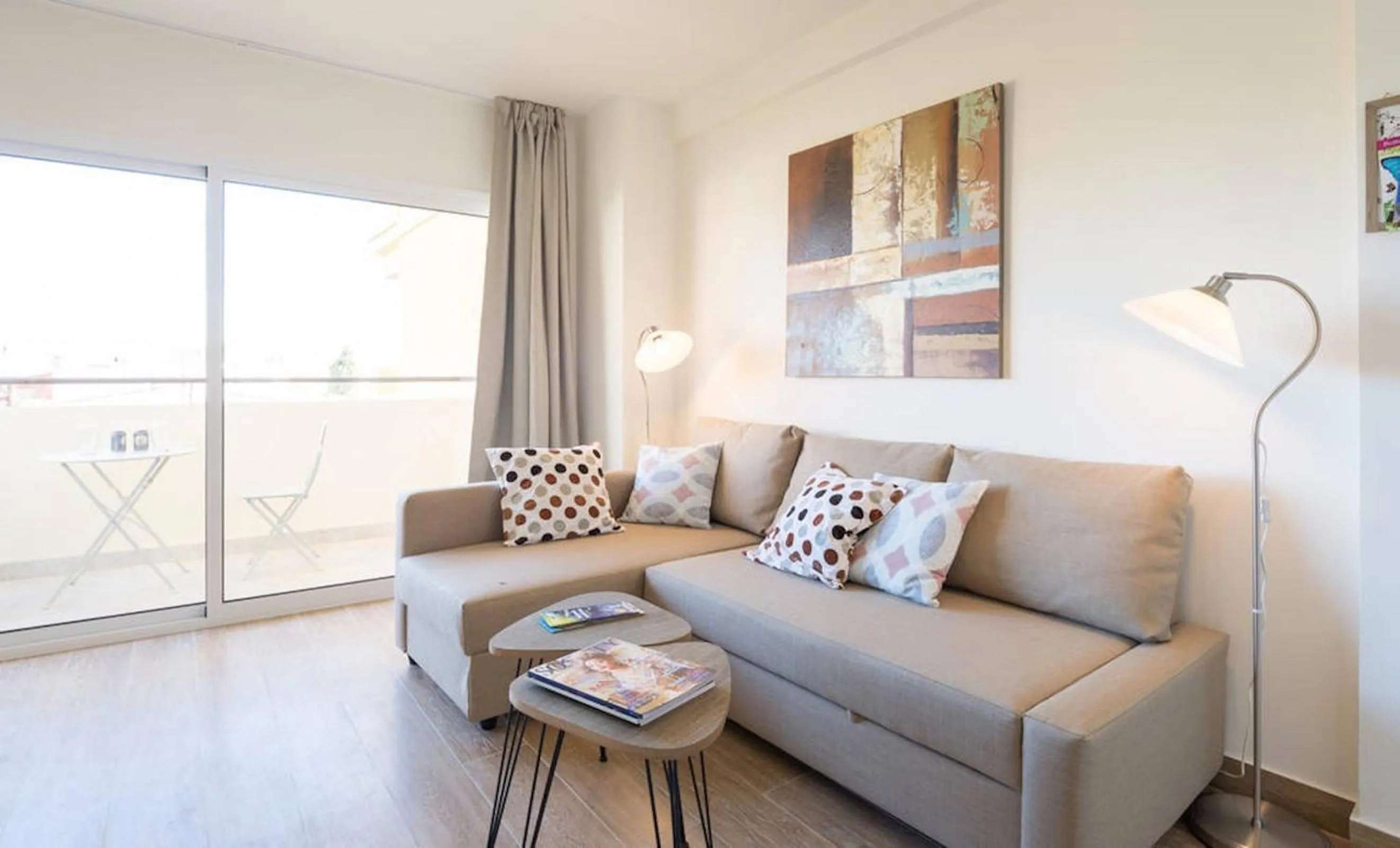 Living room in Apartment Club Playa Flores