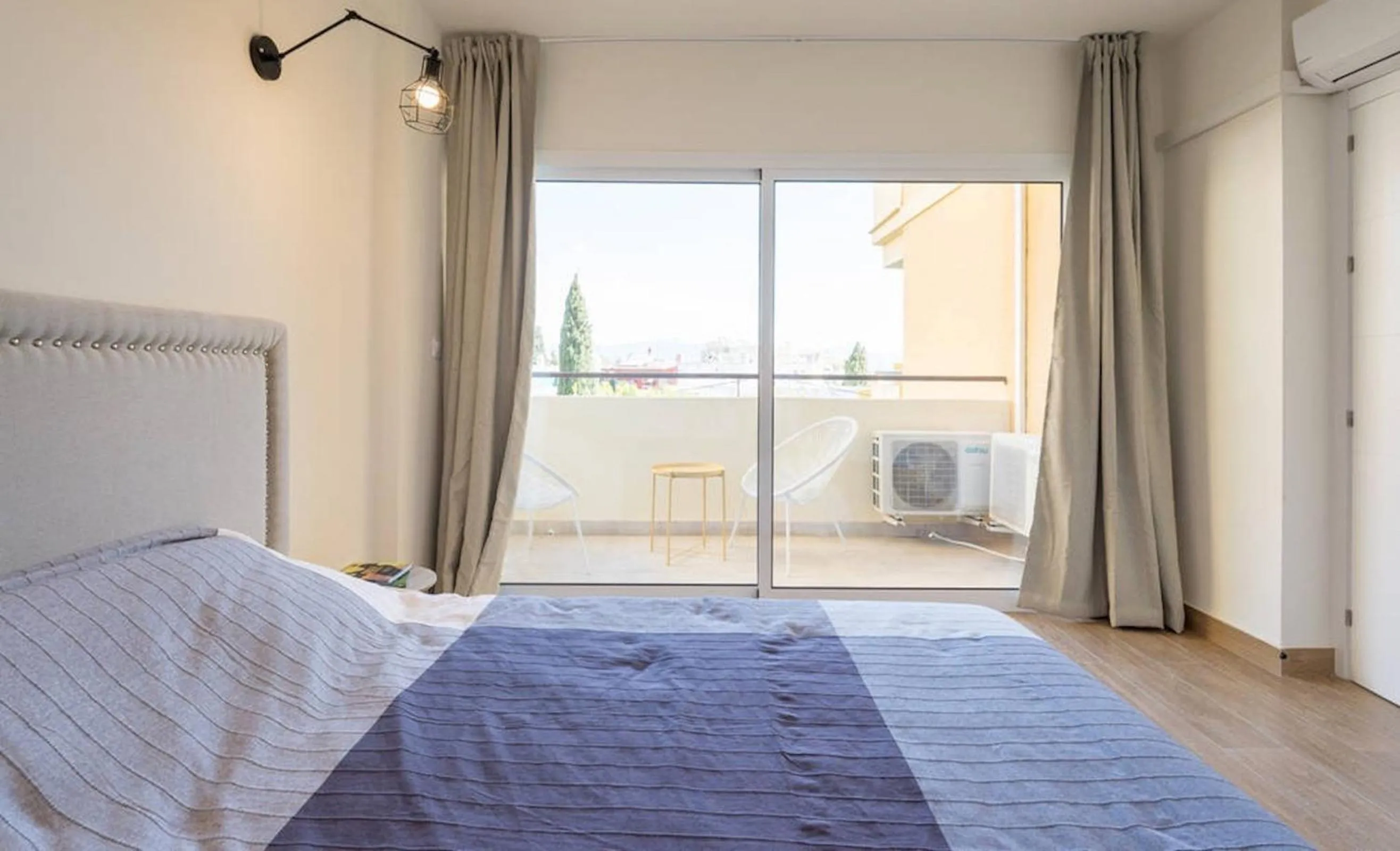 Bedroom, Bed in Apartment Club Playa Flores