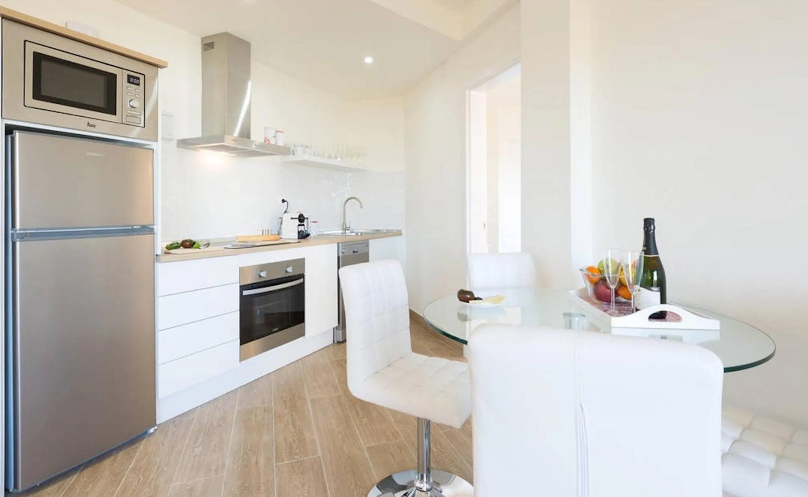 Kitchen or kitchenette in Apartment Club Playa Flores