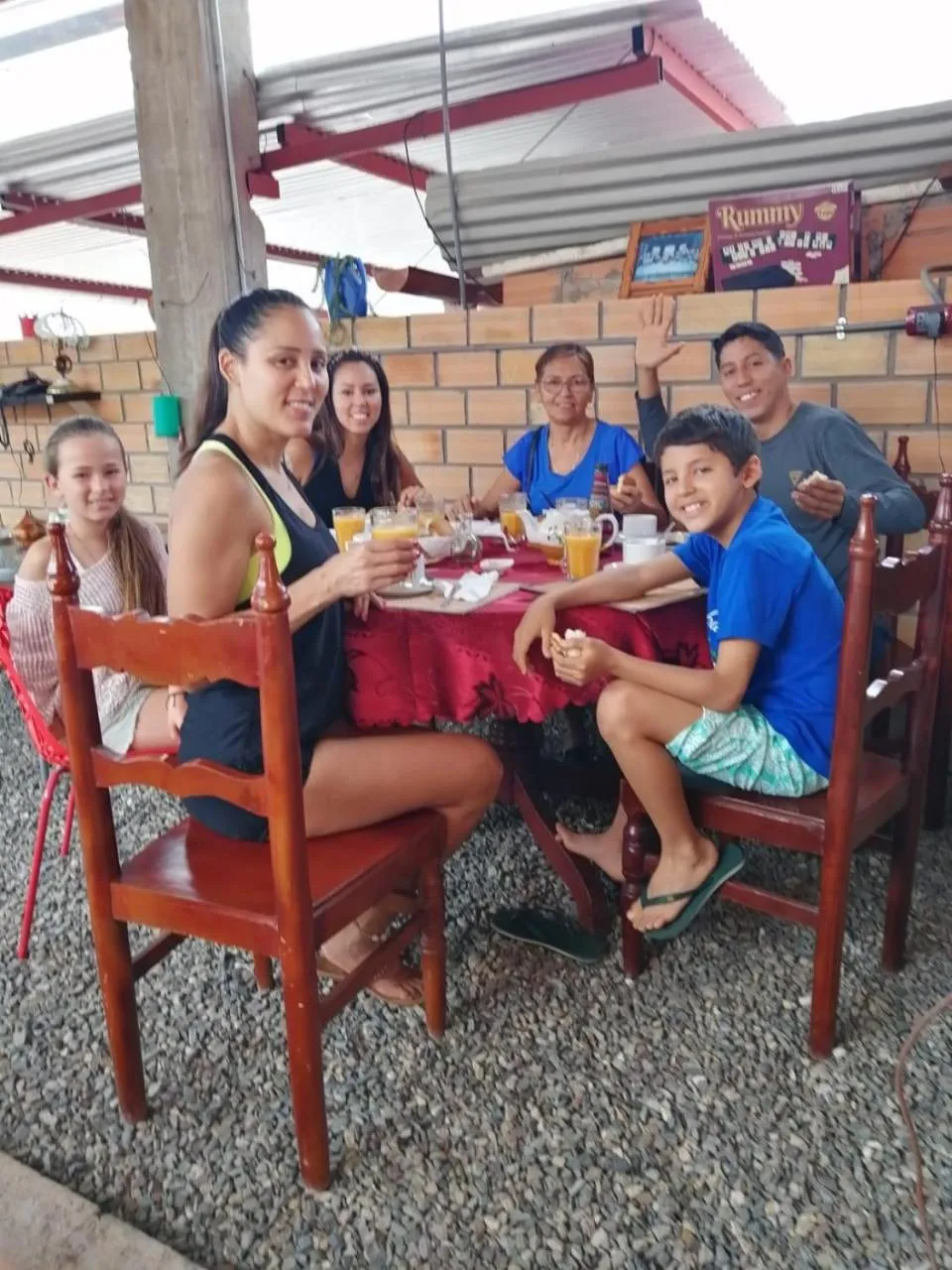 Guests in Flor del Valle Posada