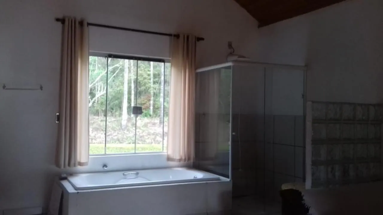 Bathroom in Pousada Chalés da Lua