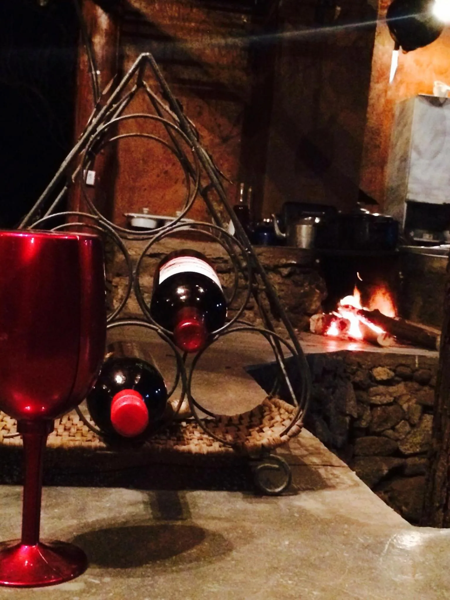 Restaurant/places to eat in Pousada Chalés da Lua