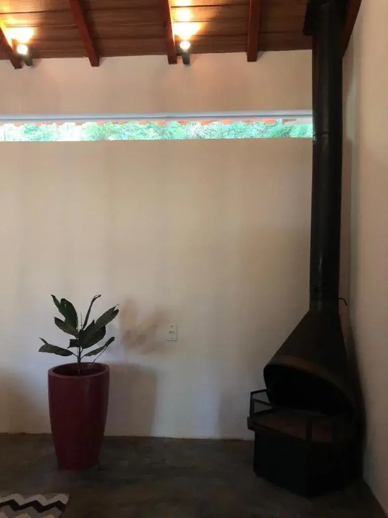 Deluxe Double Room with Balcony in Pousada Chalés da Lua Deluxe Double Room with Balcony in Pousada Chalés da Lua