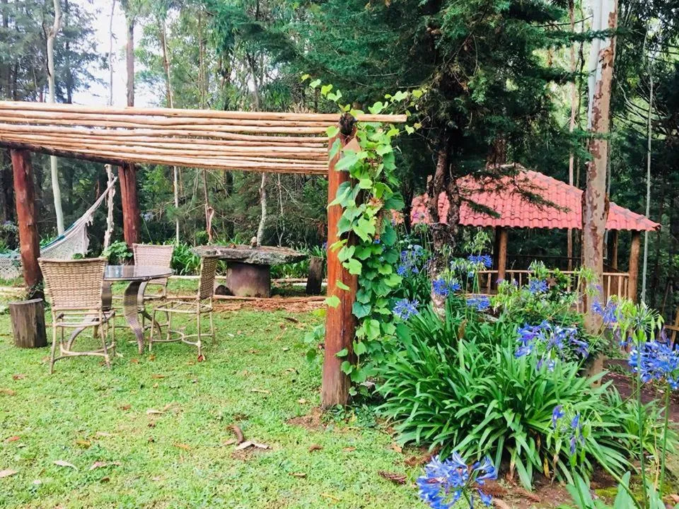 Garden in Pousada Chalés da Lua