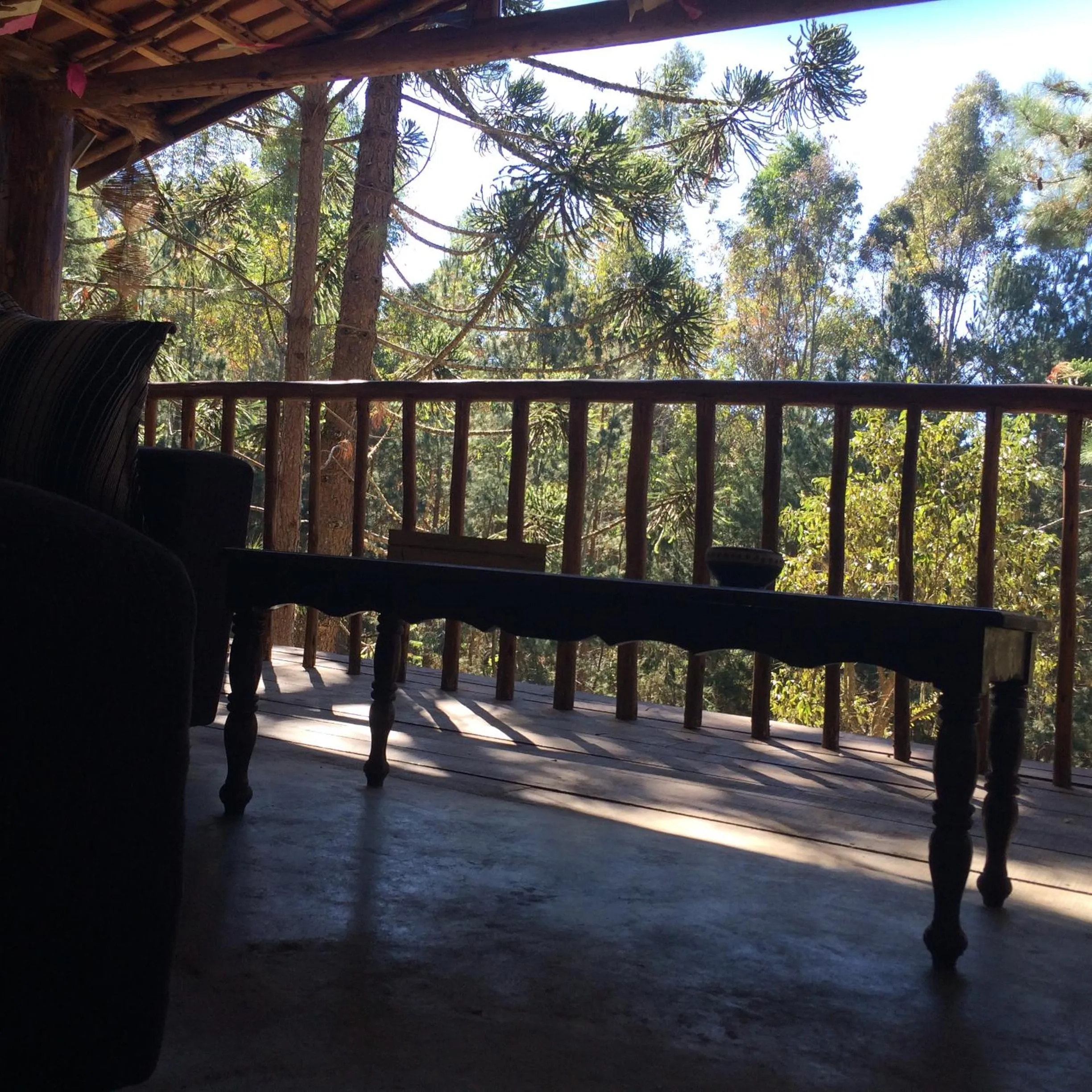 Food and drinks in Pousada Chalés da Lua