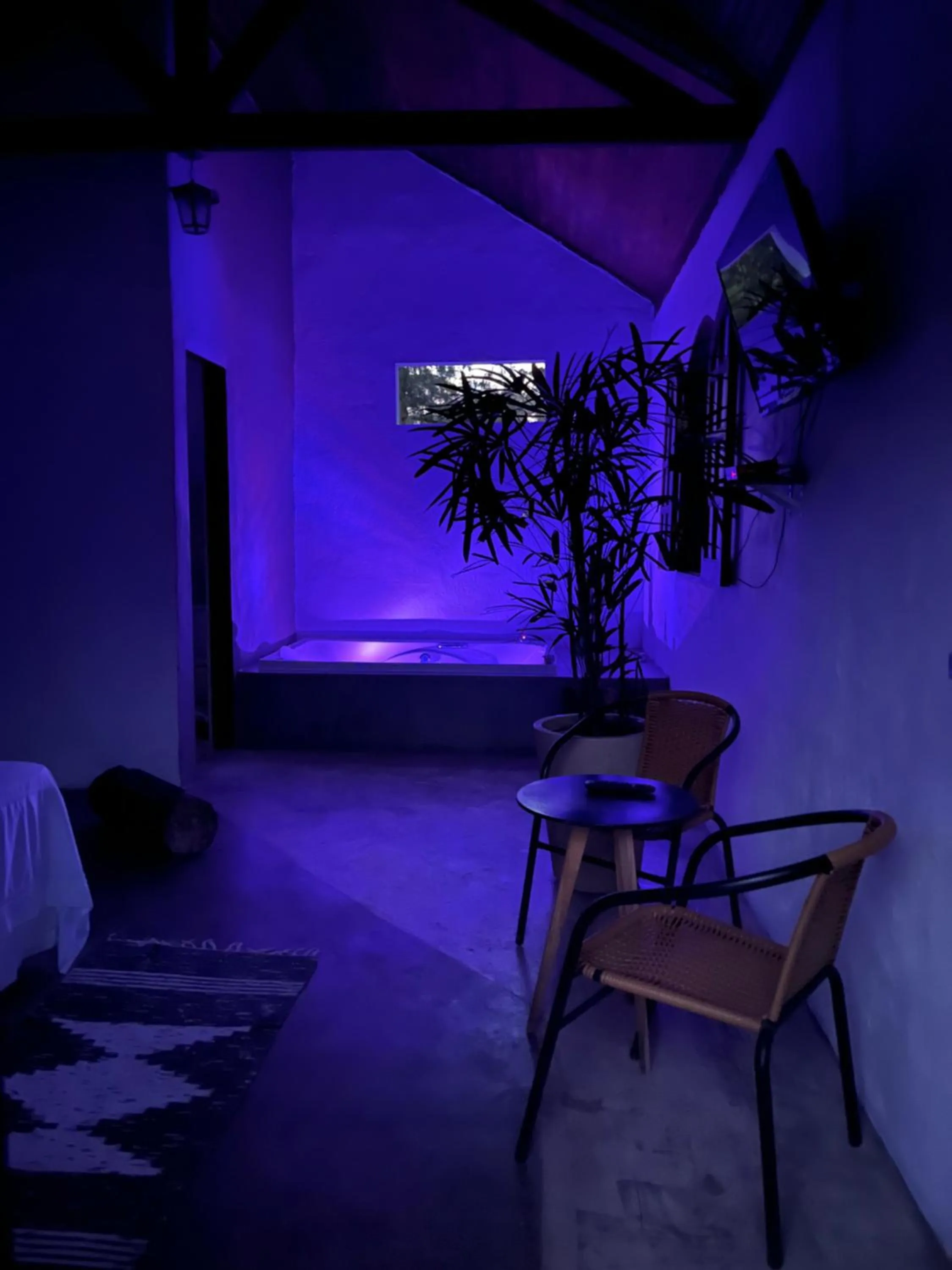 Night in Pousada Chalés da Lua