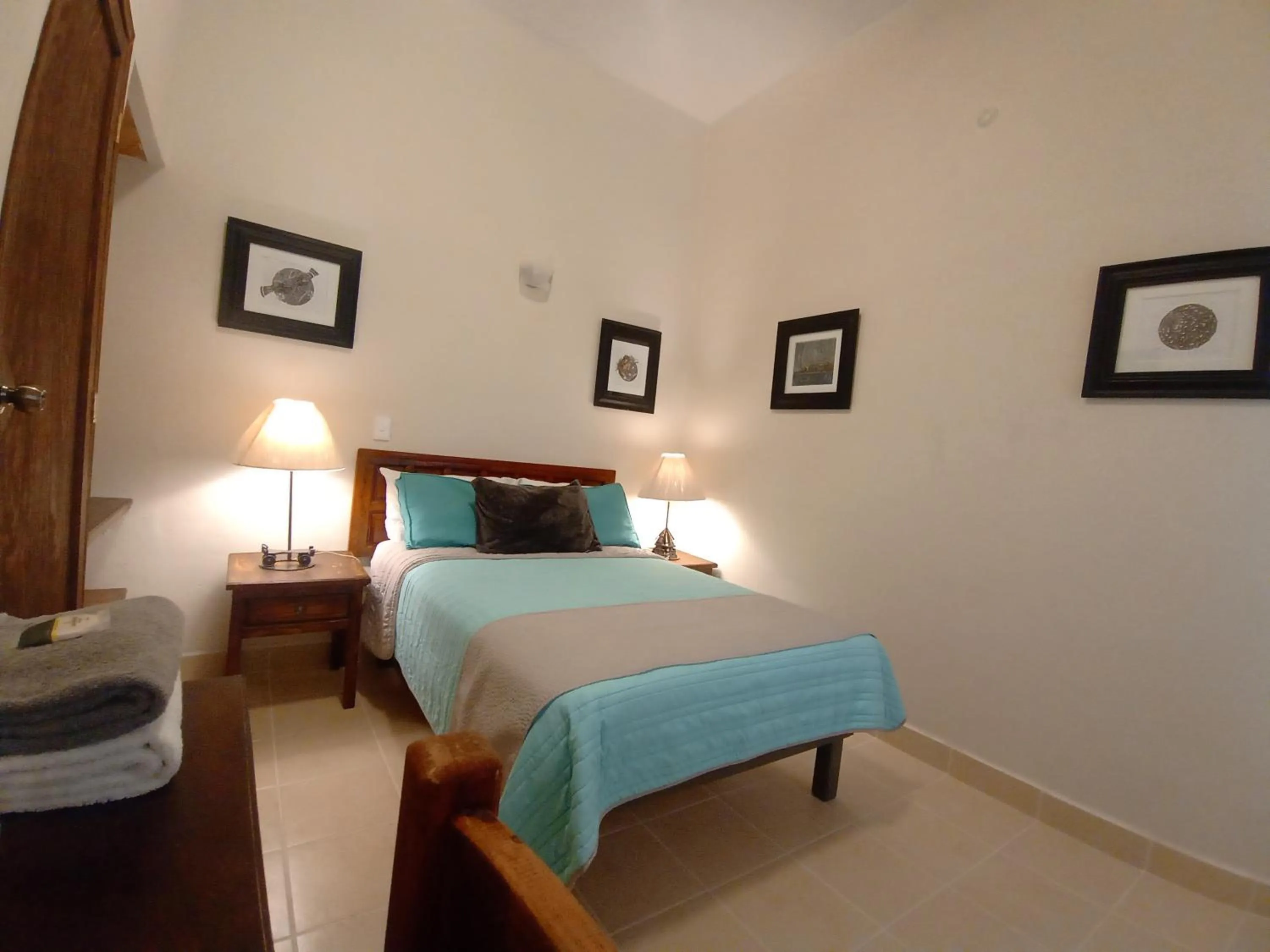 Bed in Hotel Doña Chela En Calvillo