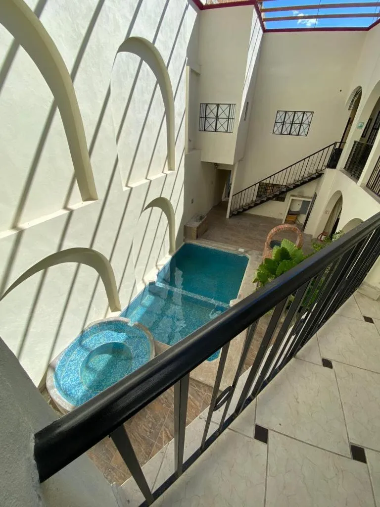 Swimming pool in Hotel Doña Chela En Calvillo