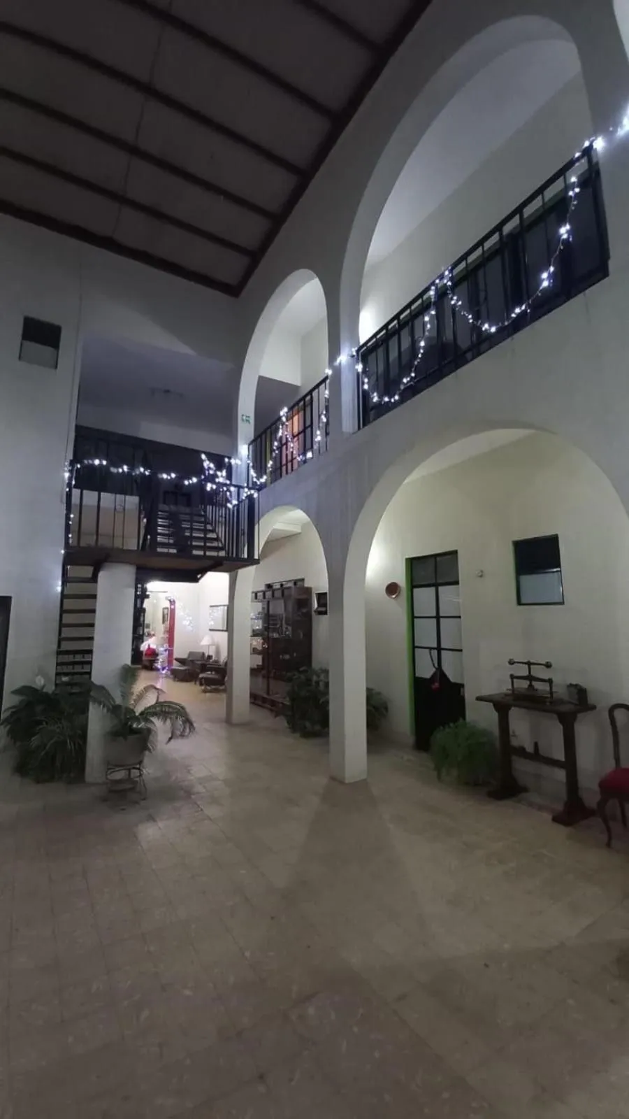 Patio in Hotel Doña Chela En Calvillo