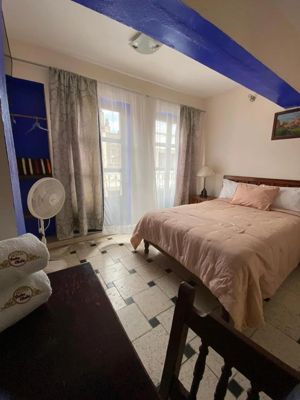 Bed in Hotel Doña Chela En Calvillo