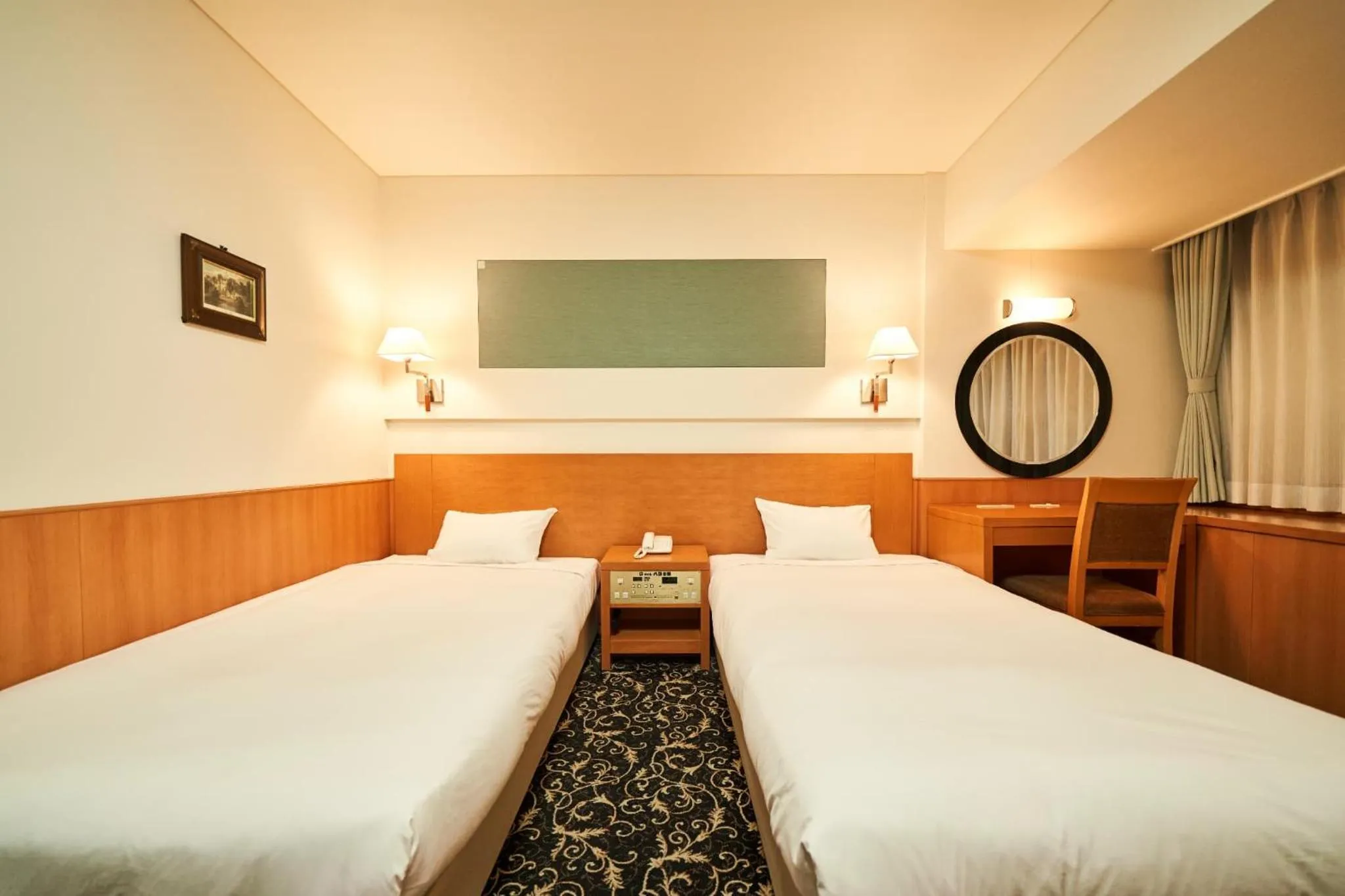 Bed in Hotel Global View Kushiro