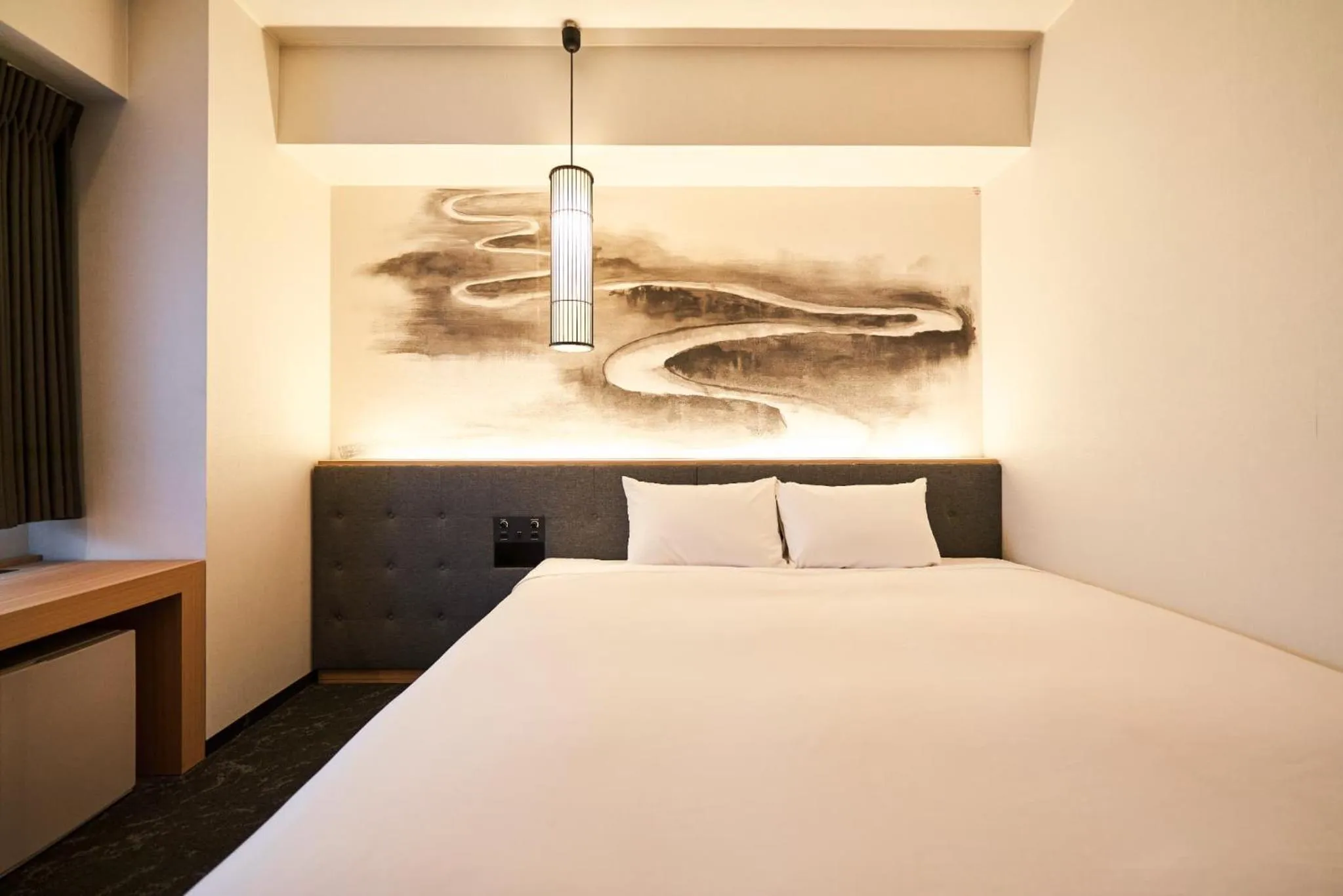 Bed in Hotel Global View Kushiro