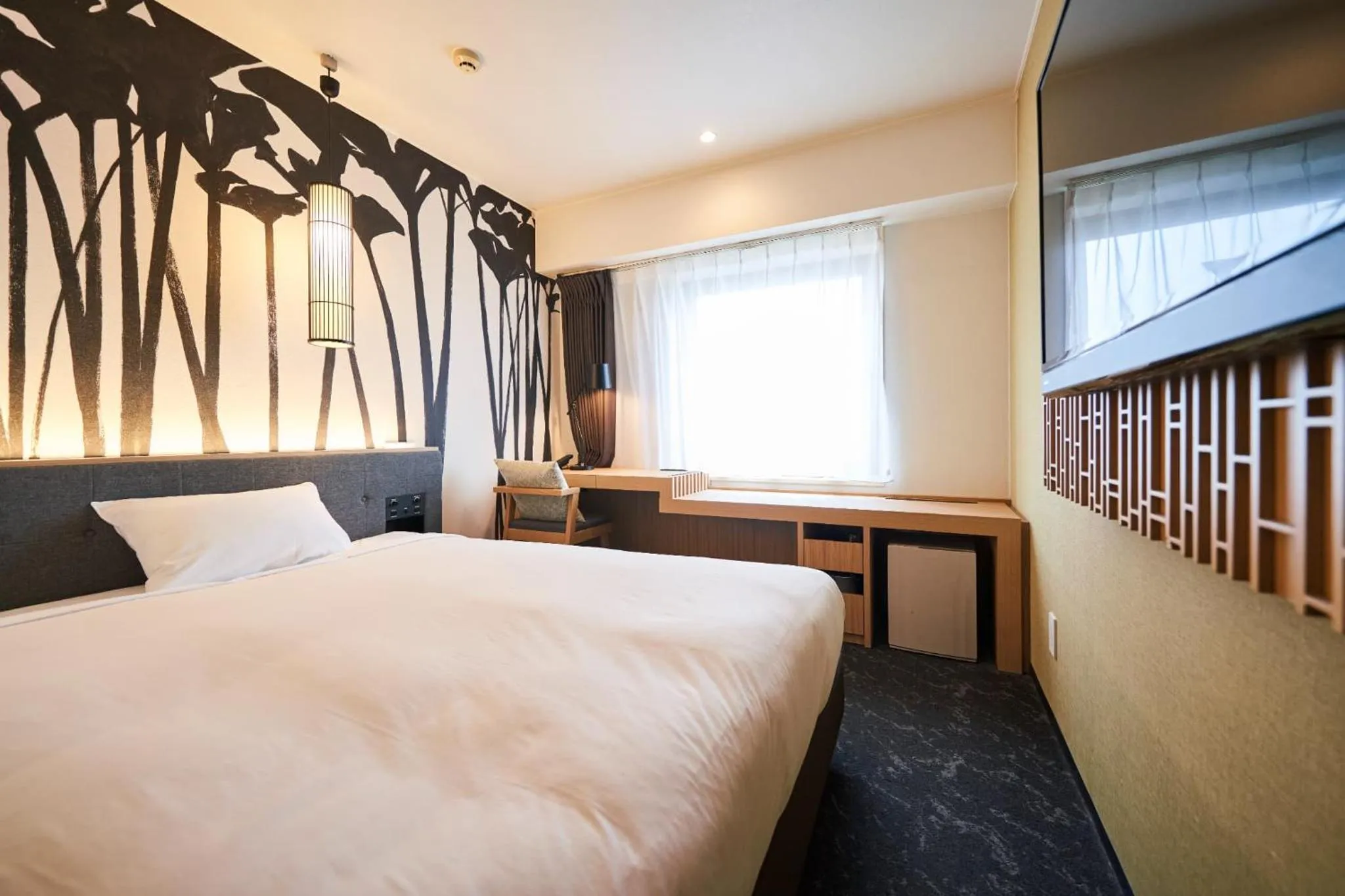 Bed in Hotel Global View Kushiro