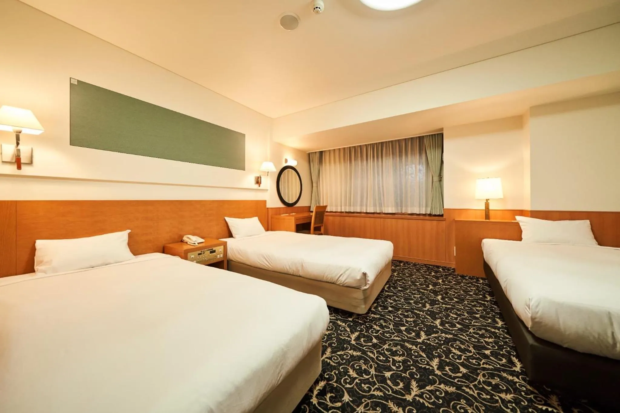 Bed in Hotel Global View Kushiro