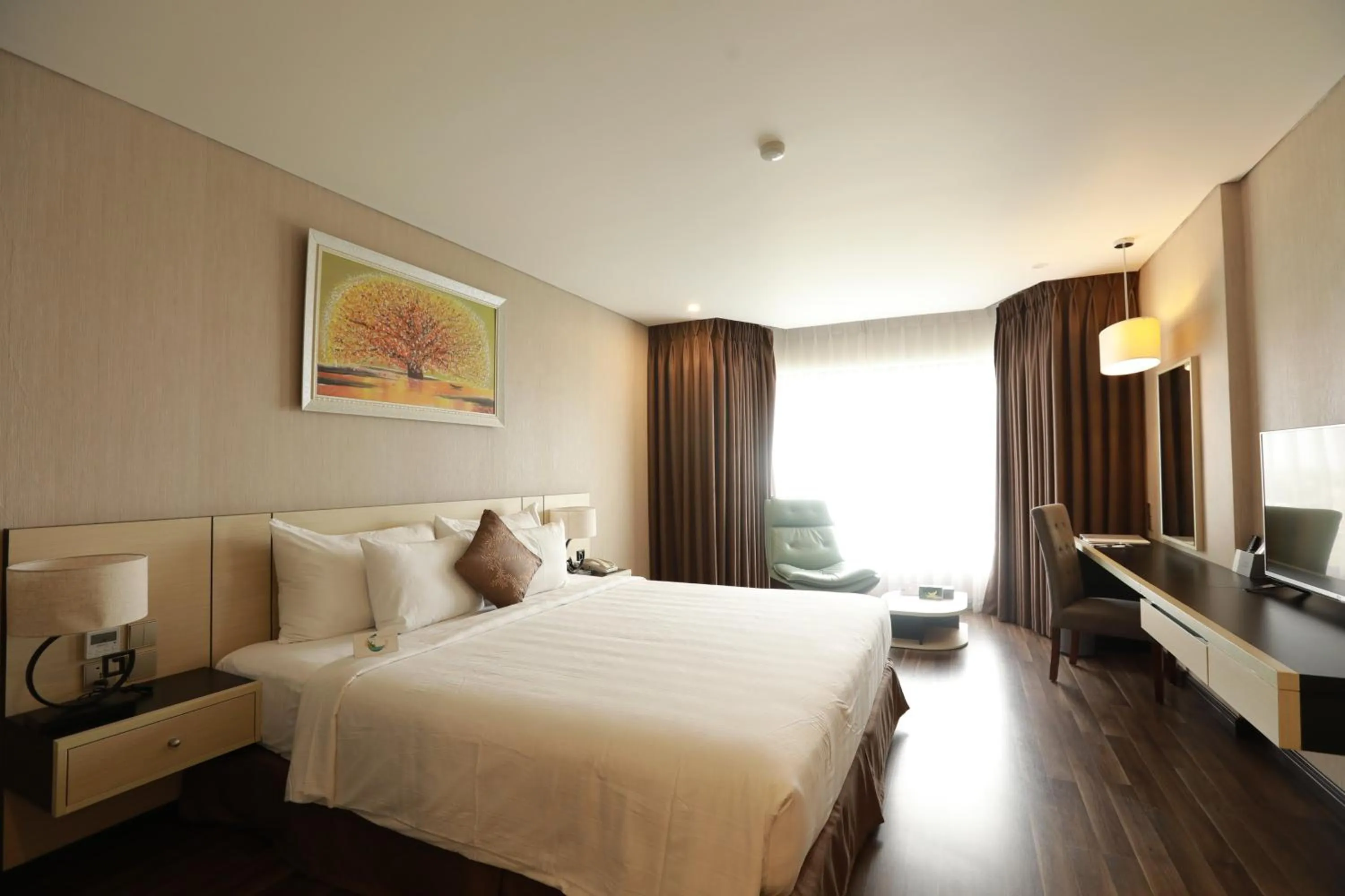 Bed in Central Hotel Thanh Hoa