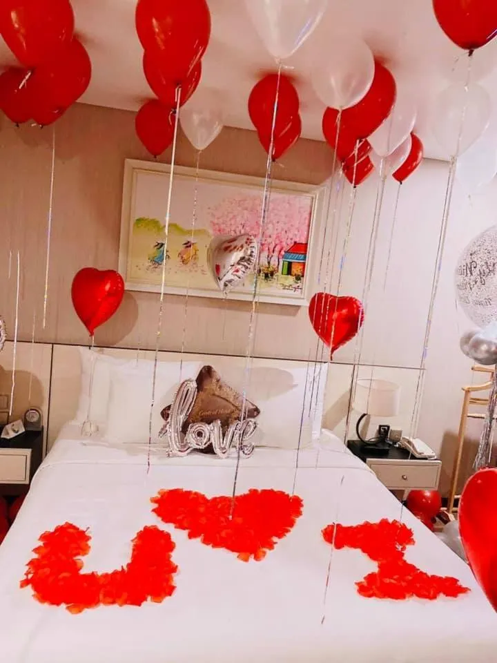 Bed in Central Hotel Thanh Hoa