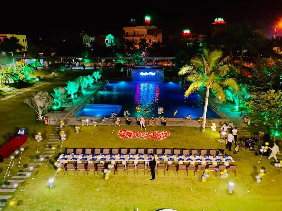Garden in Central Hotel Thanh Hoa