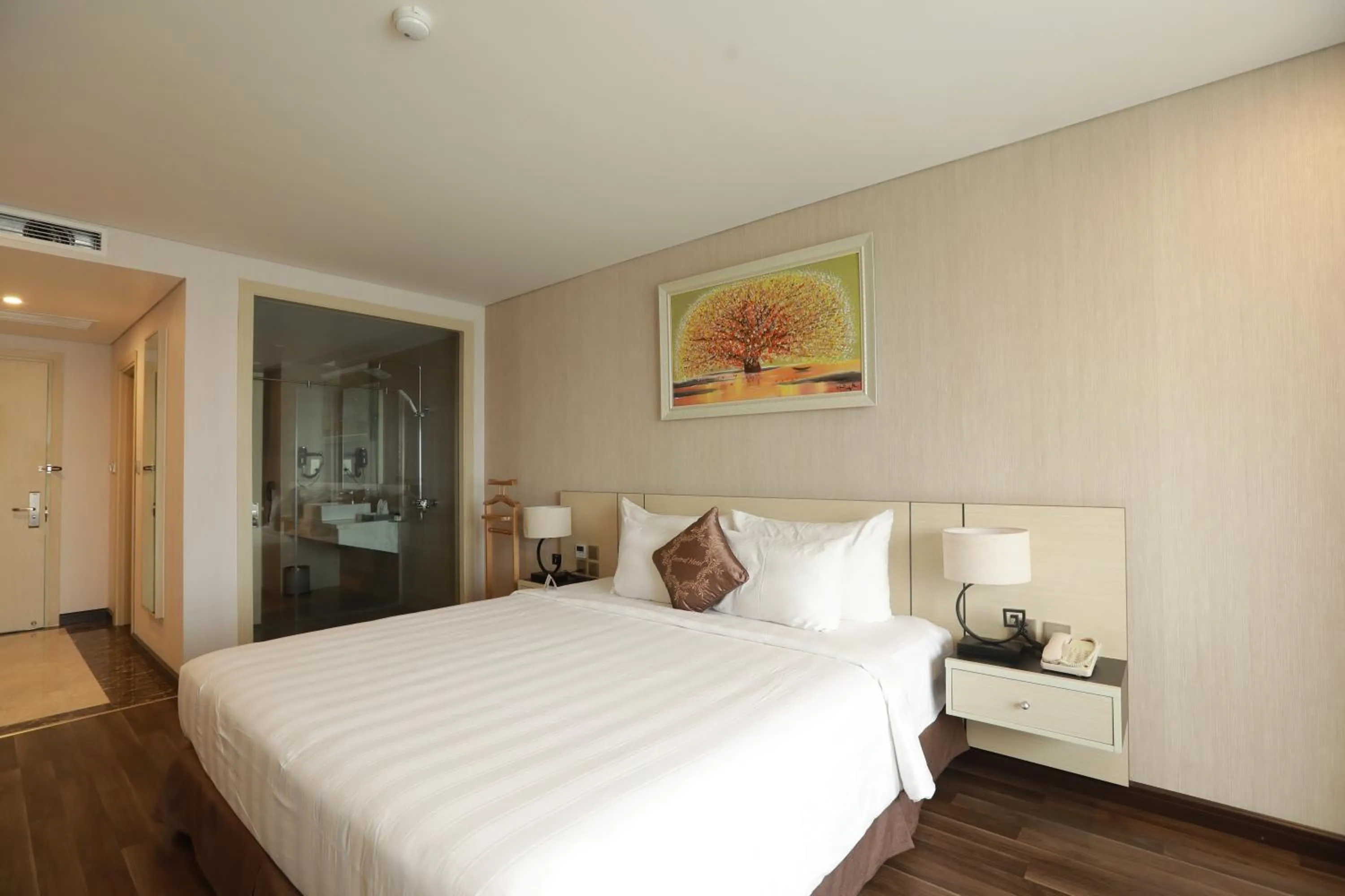 Bed in Central Hotel Thanh Hoa