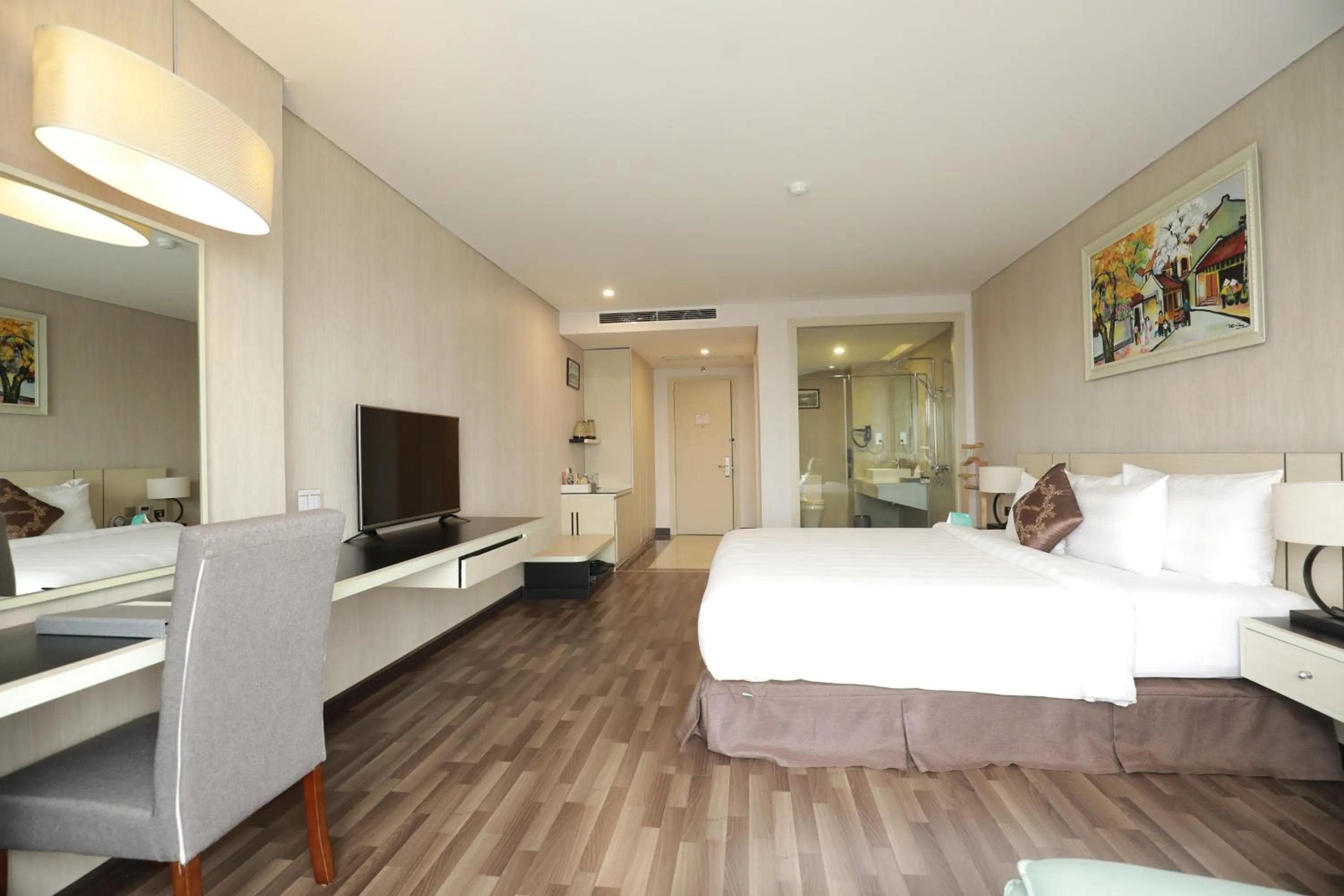 Bed in Central Hotel Thanh Hoa