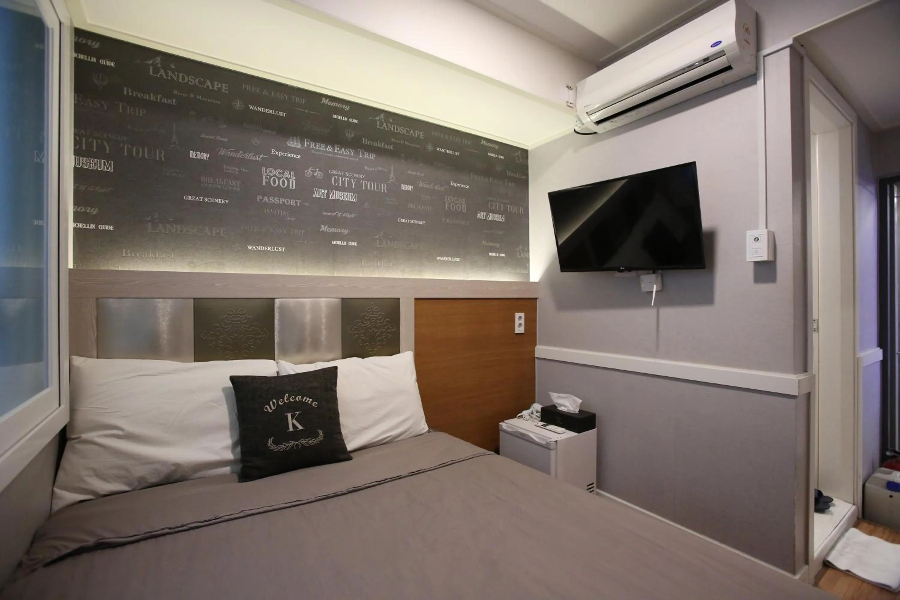 Bed in K-Guesthouse Seomyeon 1