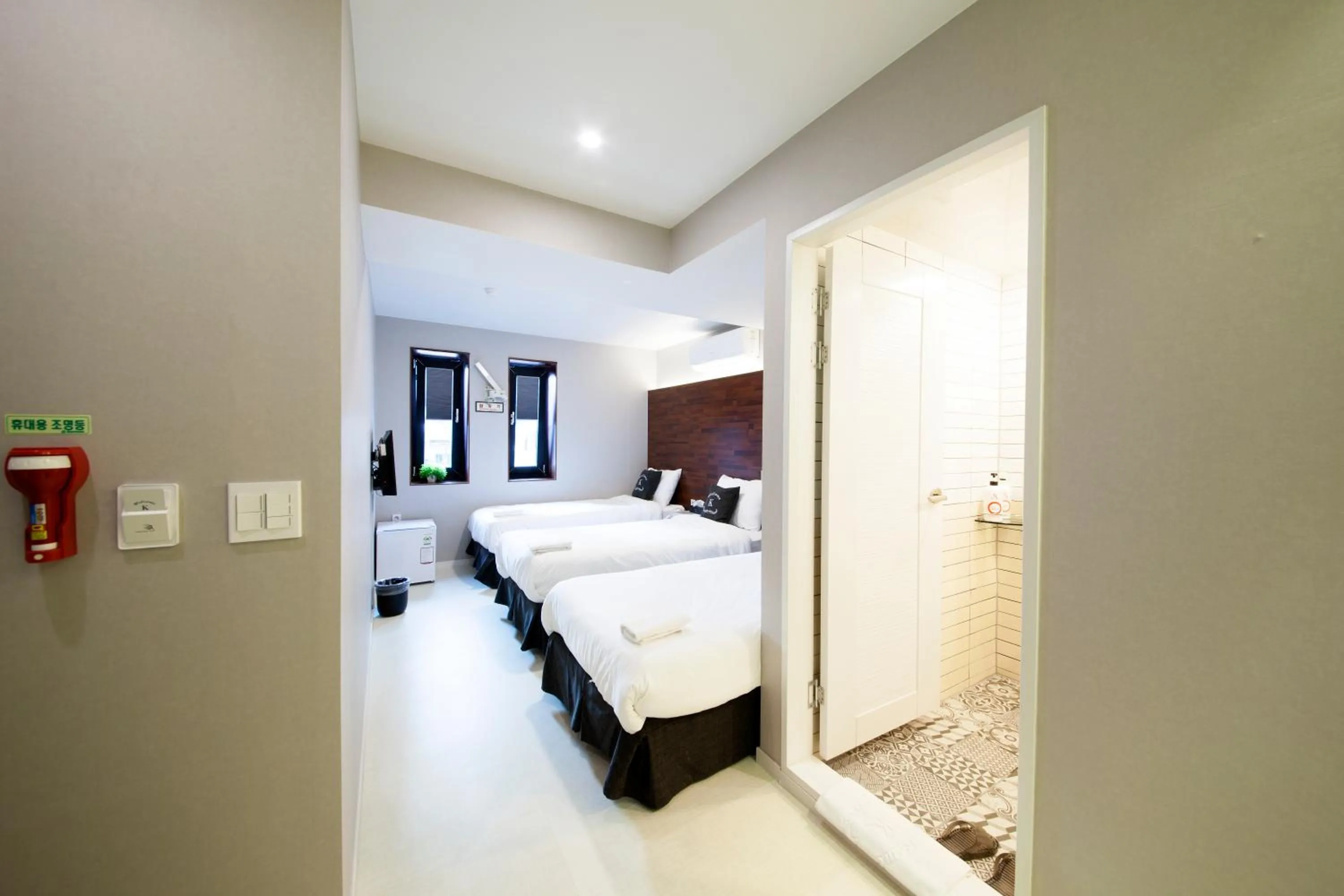 Bed in K-Guesthouse Seomyeon 1