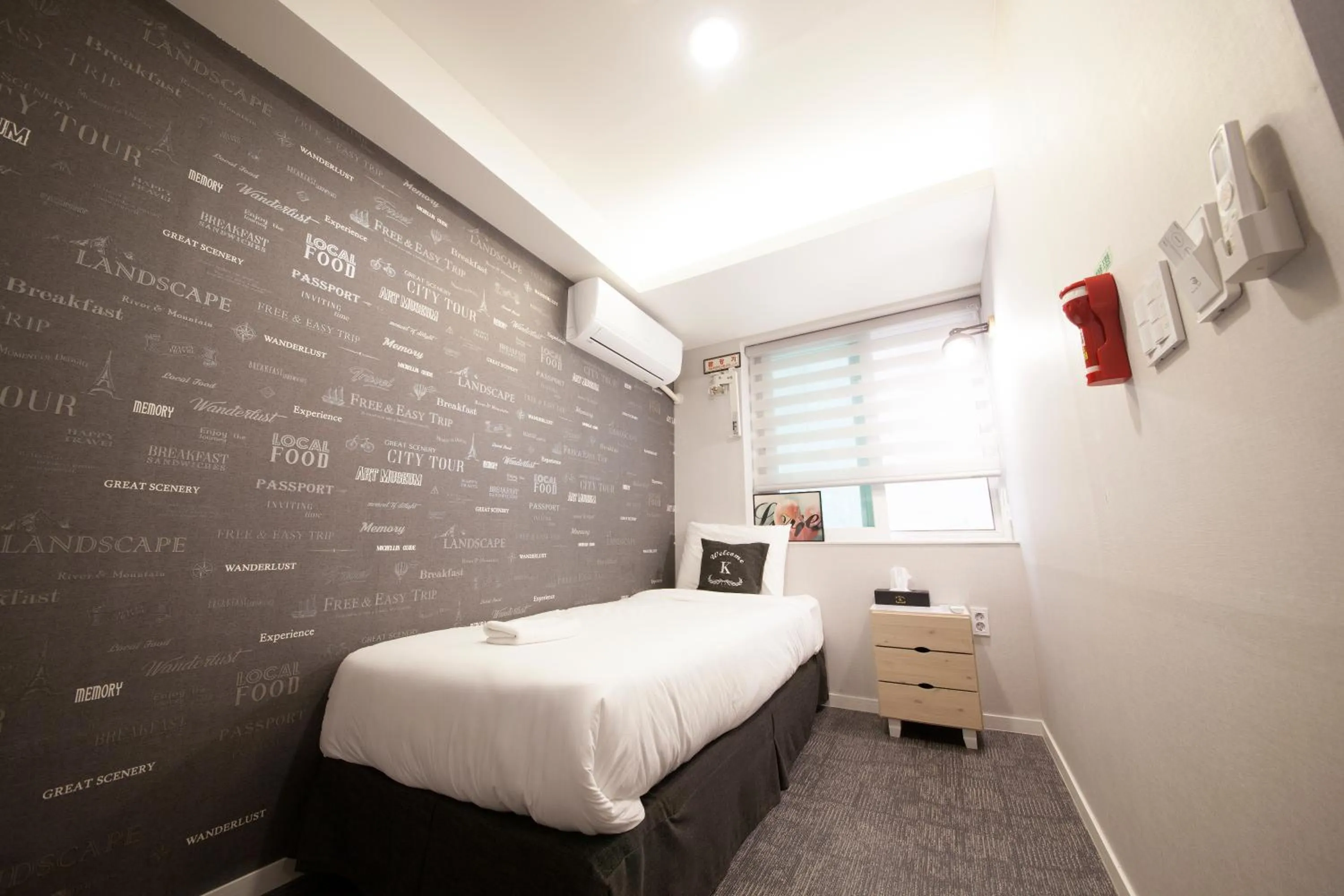 Bed in K-Guesthouse Seomyeon 1