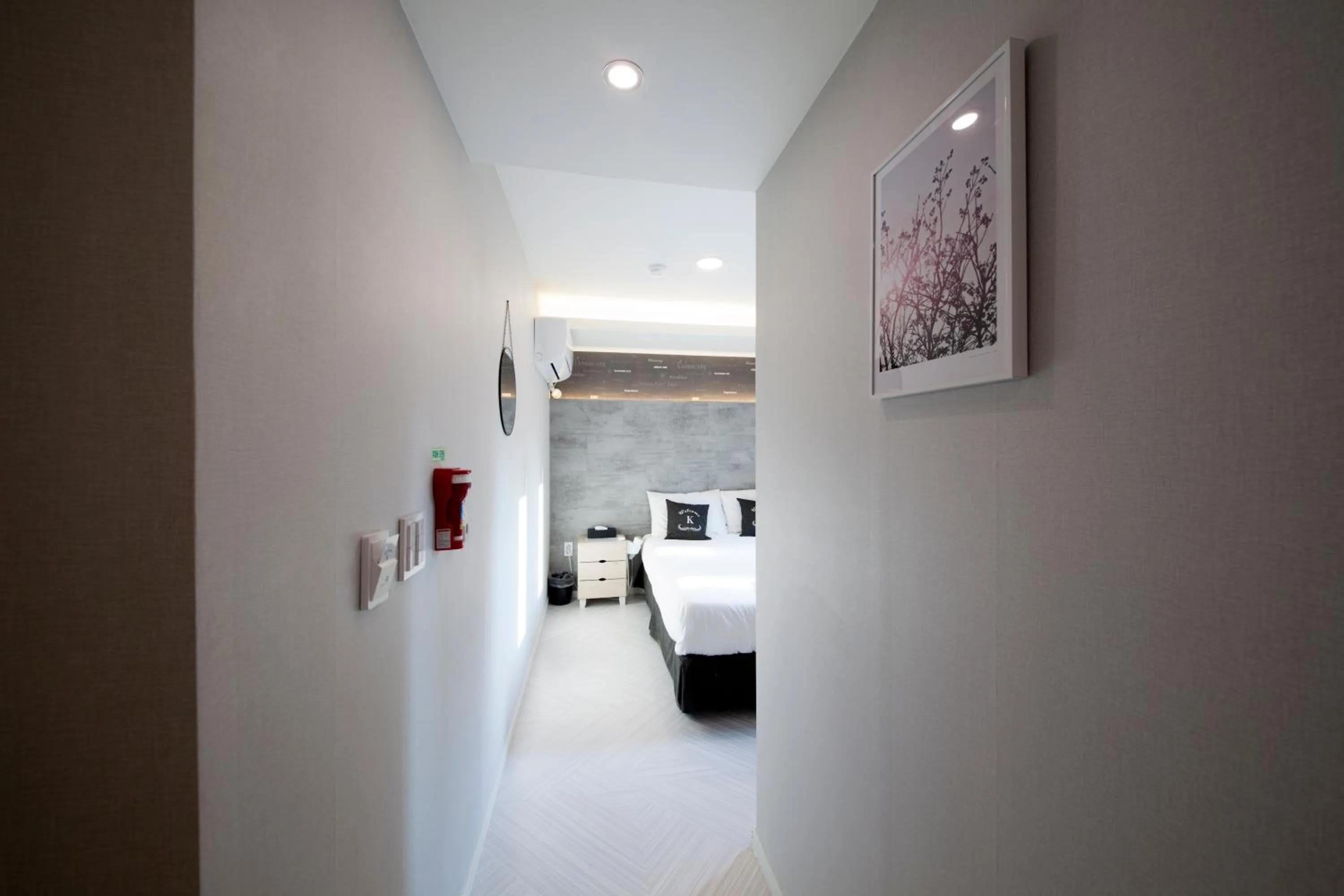 Bed in K-Guesthouse Seomyeon 1