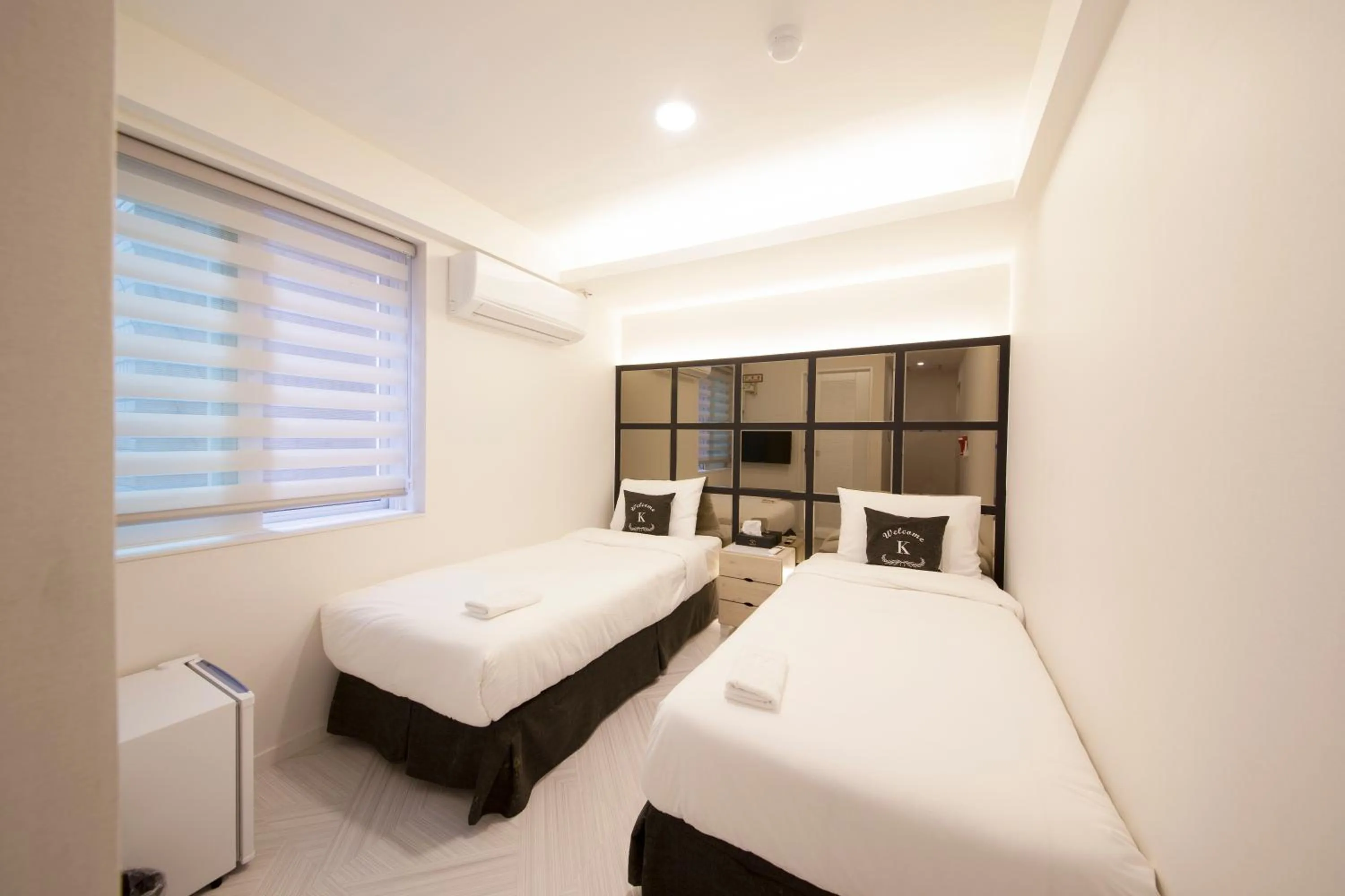 Bed in K-Guesthouse Seomyeon 1