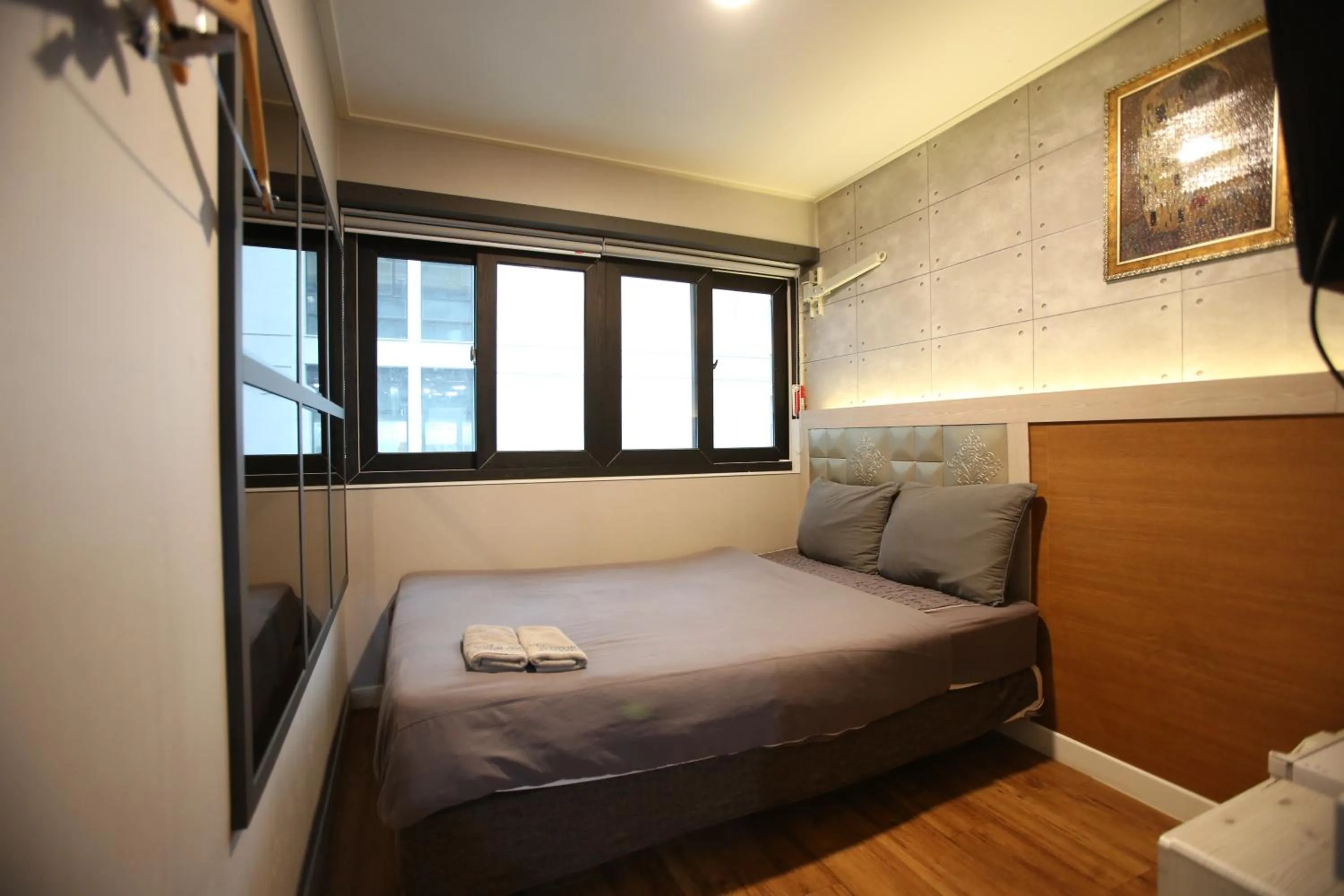 Bed in K-Guesthouse Seomyeon 1
