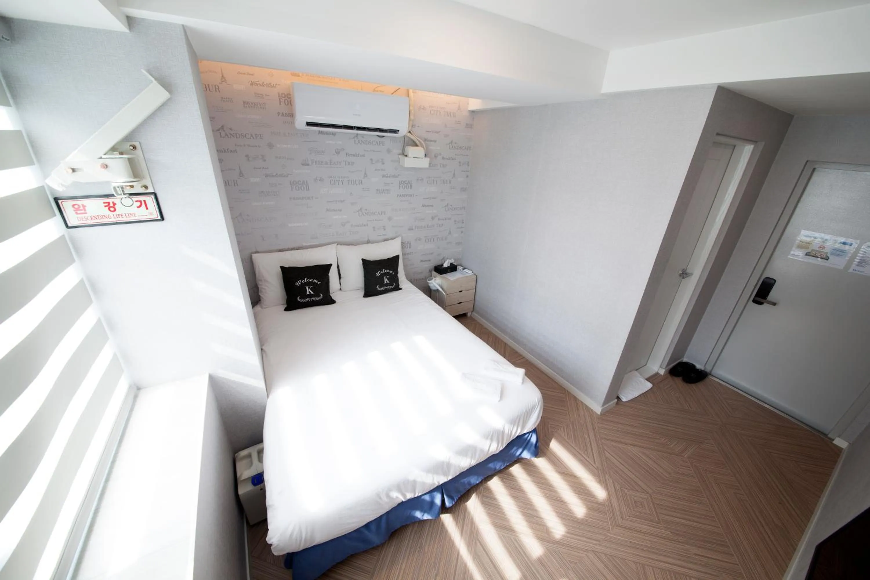 Bed in K-Guesthouse Seomyeon 1