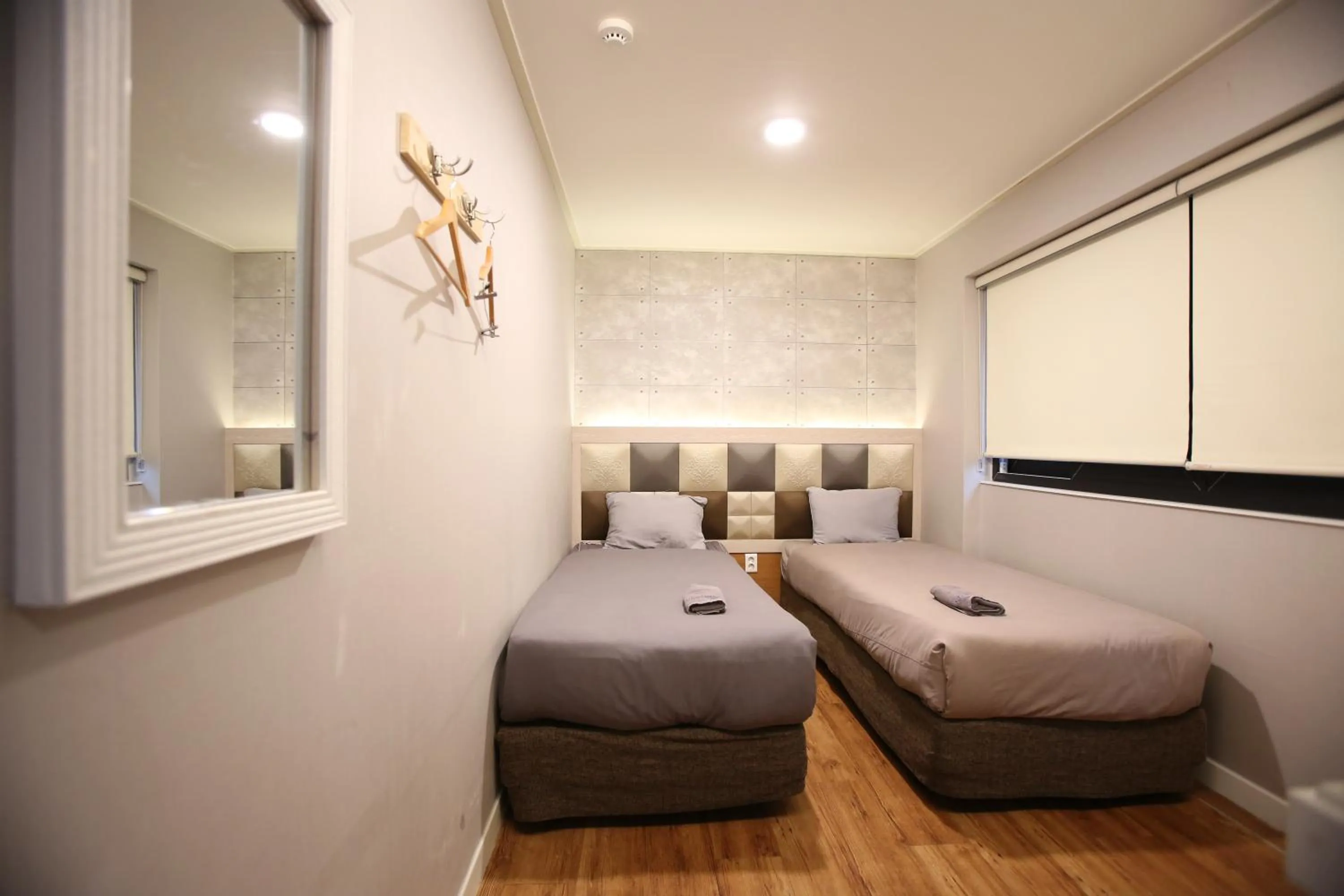 Bed in K-Guesthouse Seomyeon 1