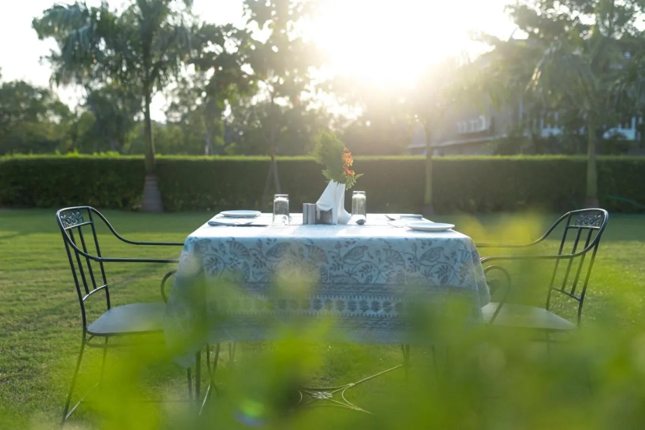 Garden view in Ranakpur Safari Resort