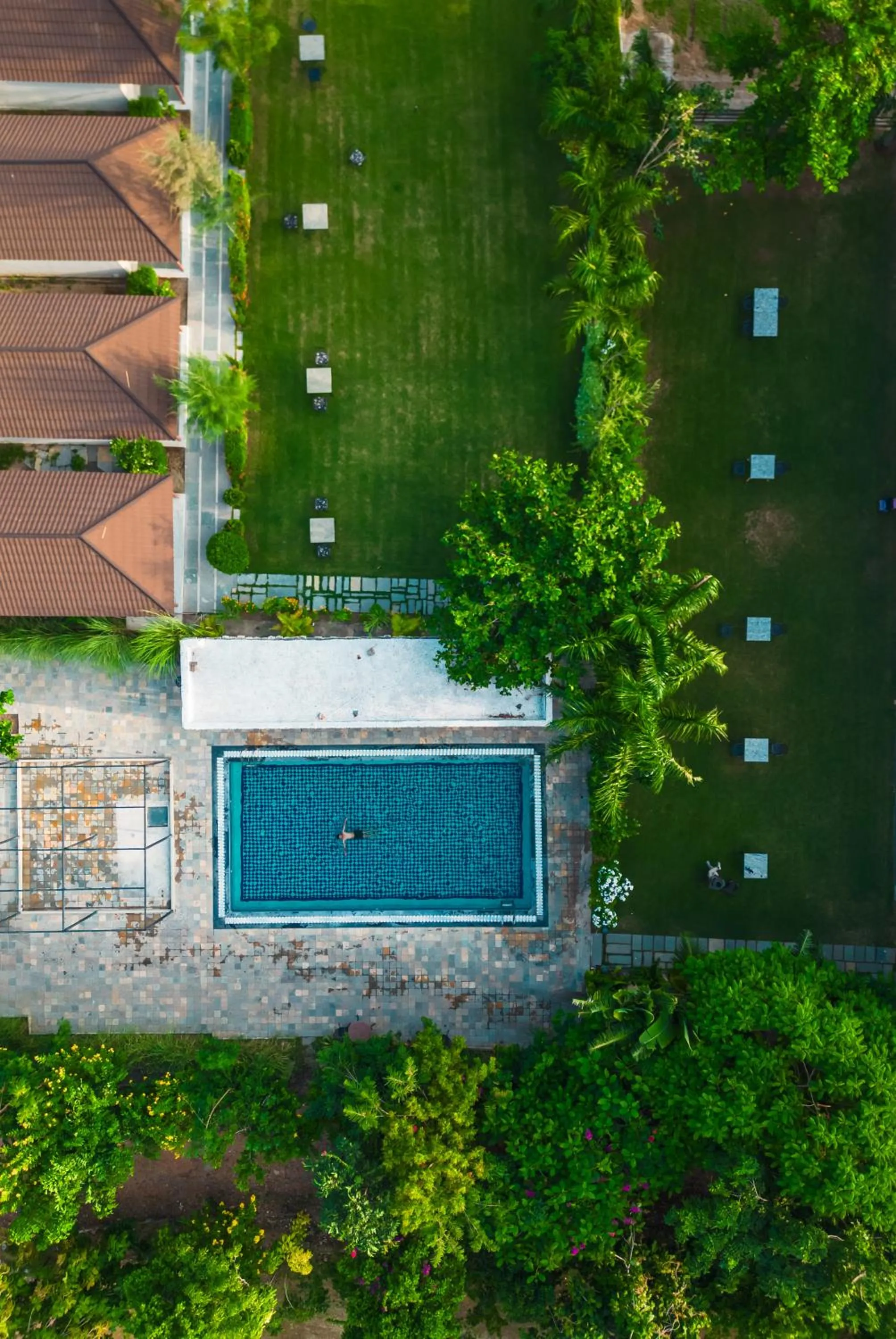 Pool view in Ranakpur Safari Resort