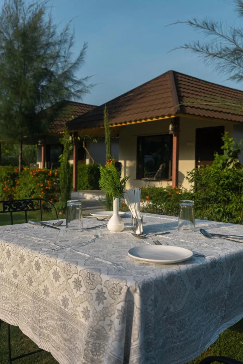 Garden view in Ranakpur Safari Resort