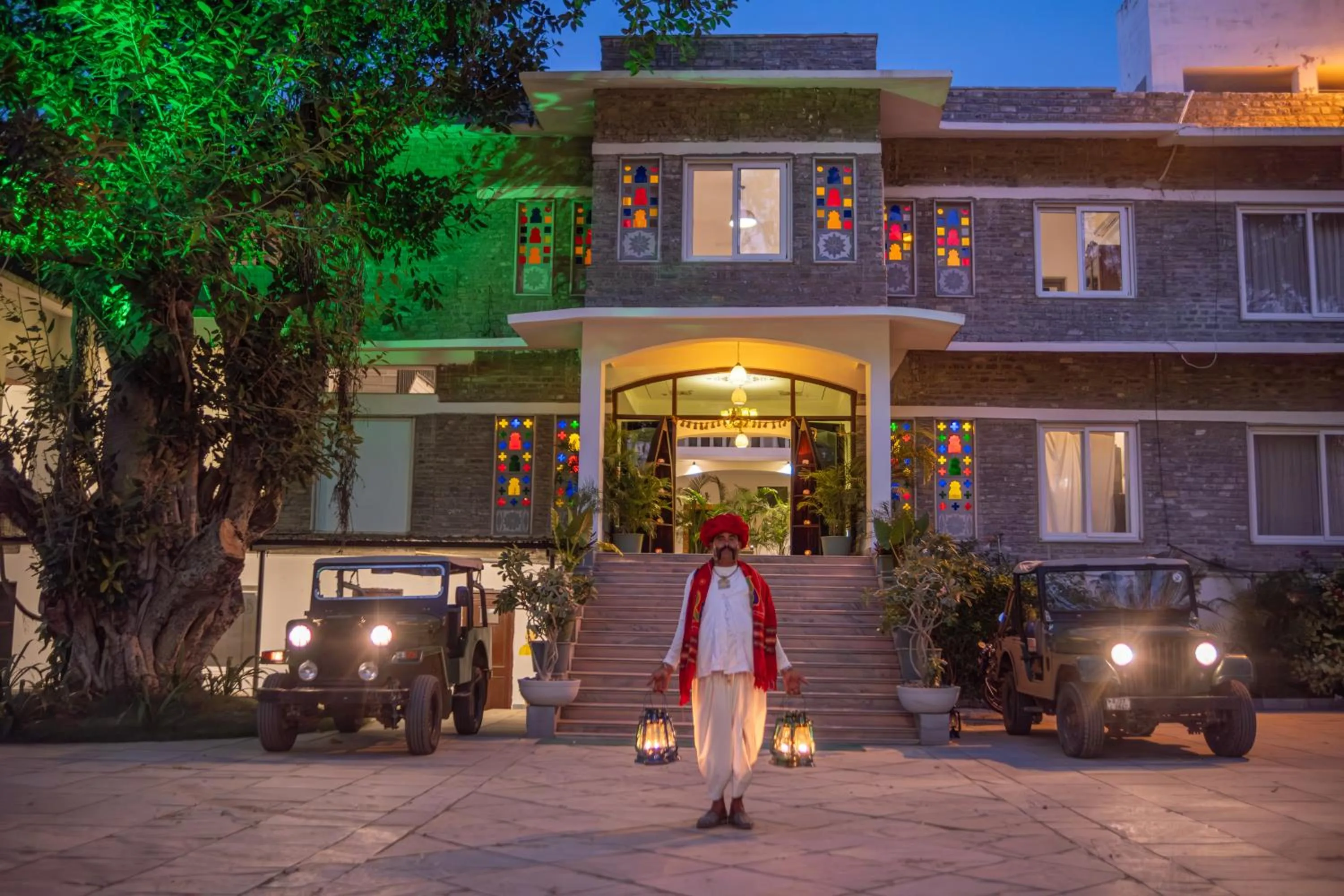 Facade/entrance in Ranakpur Safari Resort