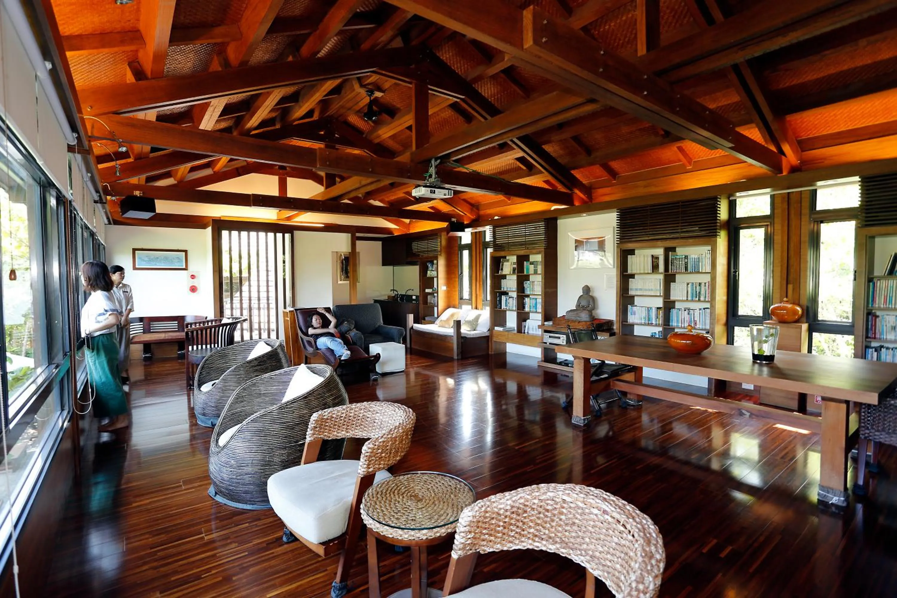 Seating area in Mudanwan Villa