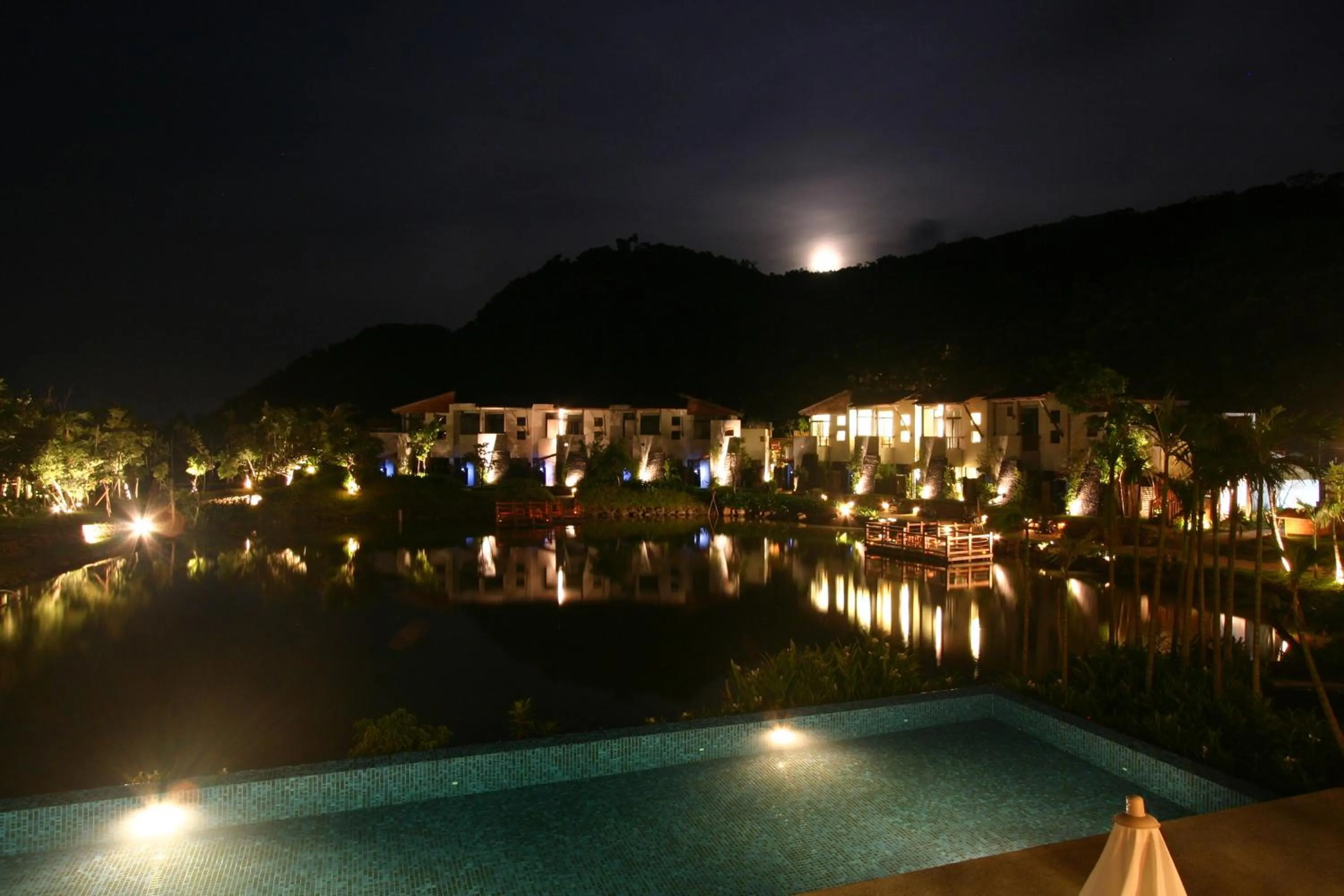 Pool view in Mudanwan Villa