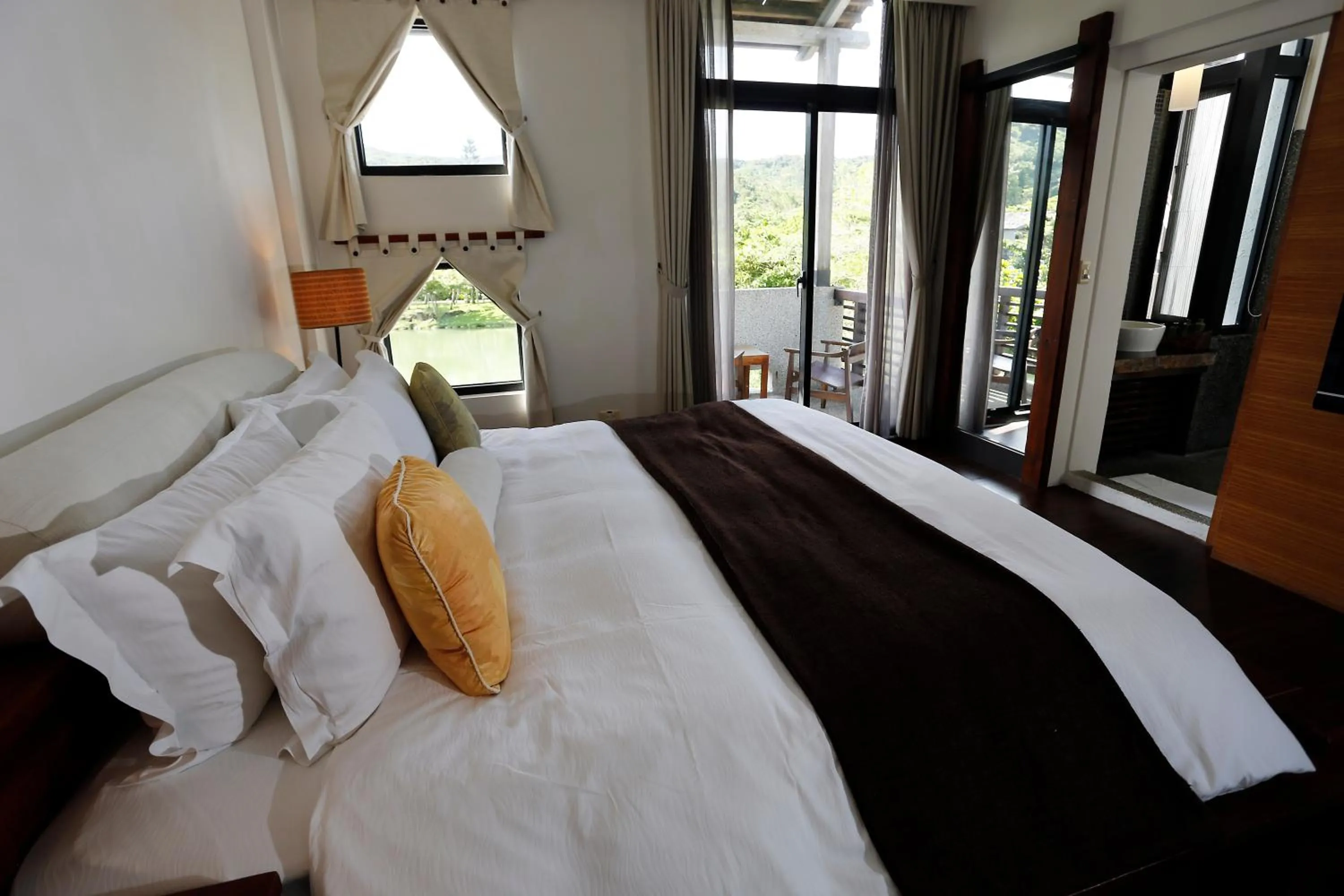 Bed in Mudanwan Villa