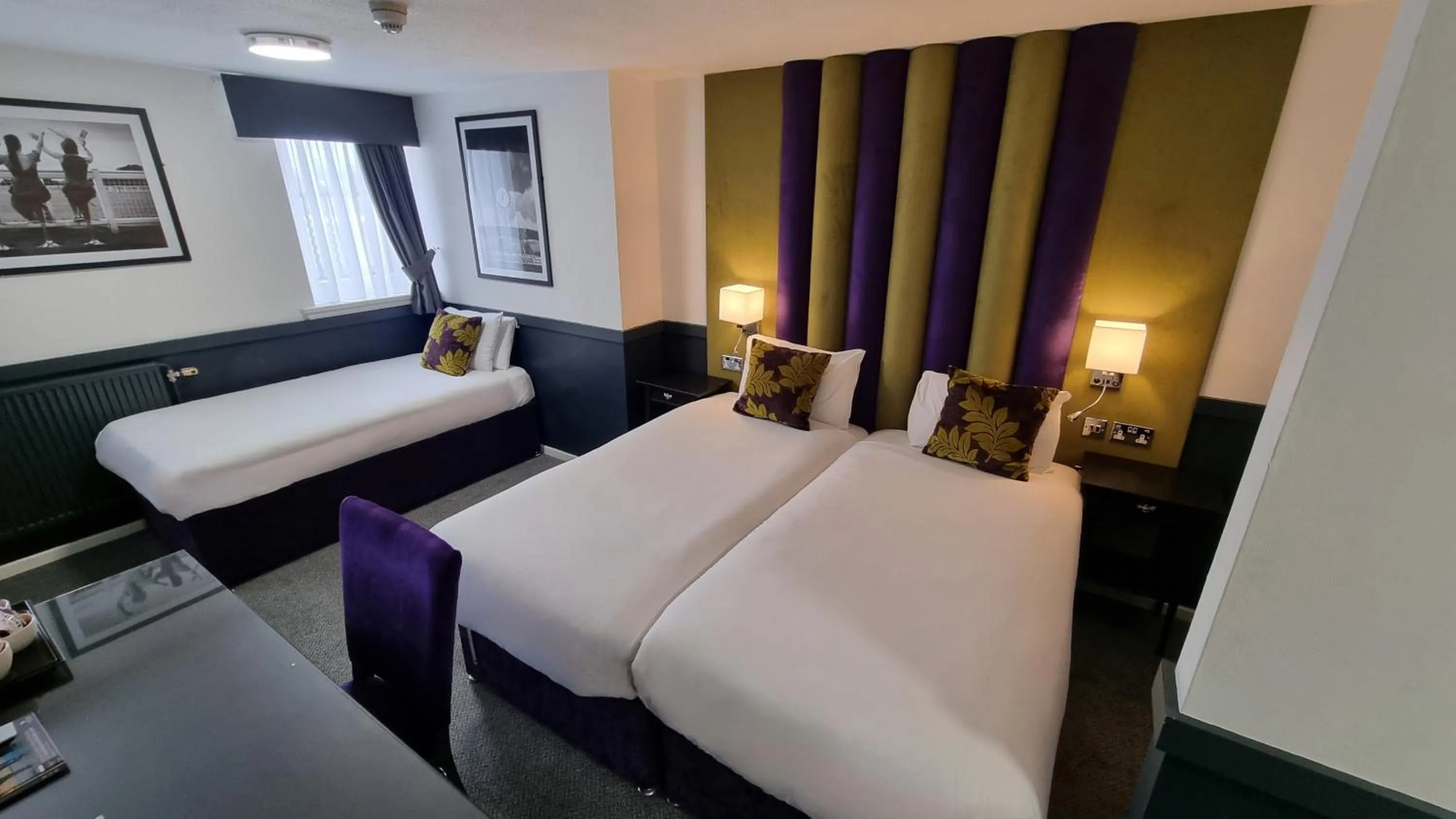 Bed in The Sir Thomas Hotel