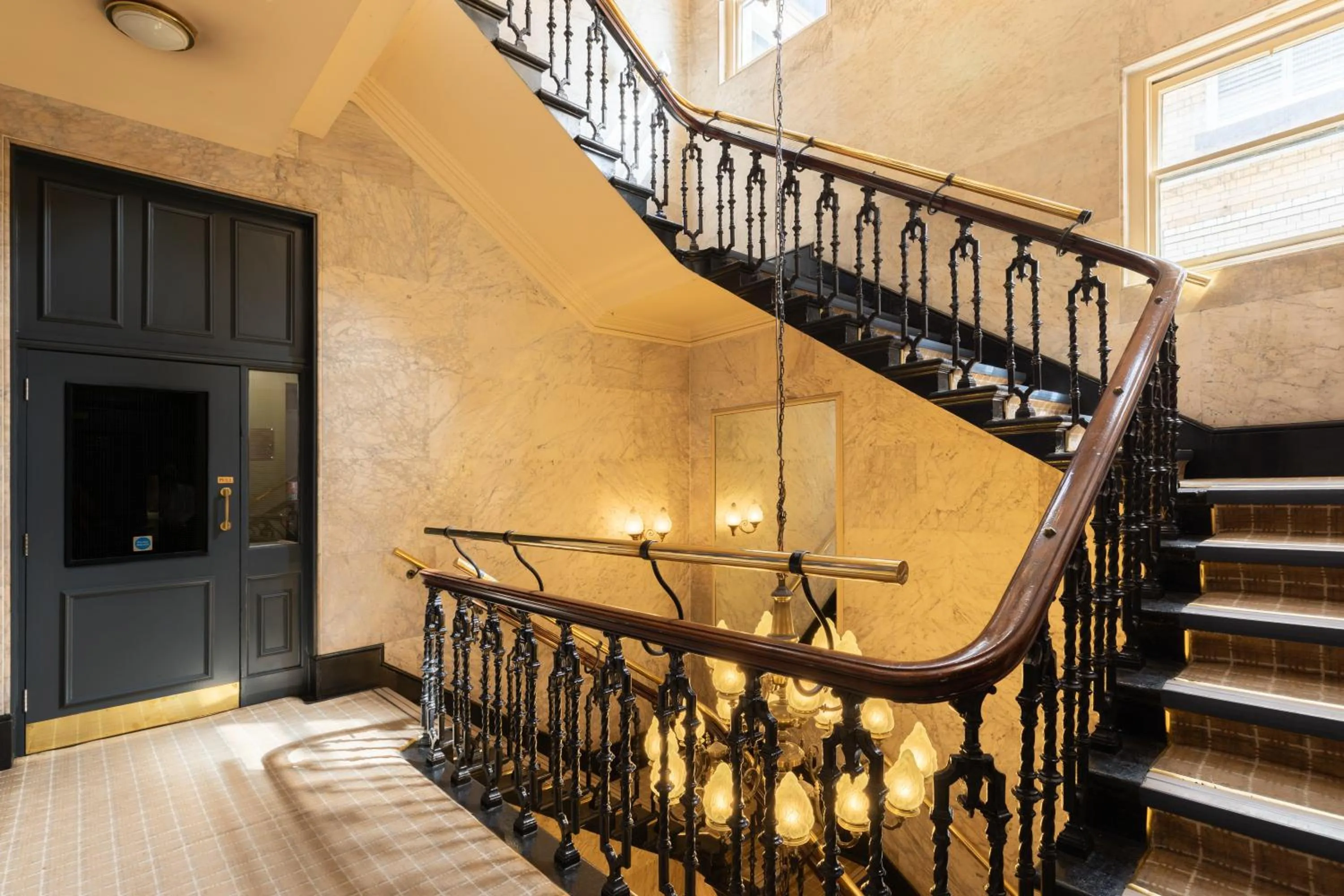 Decorative detail in The Sir Thomas Hotel