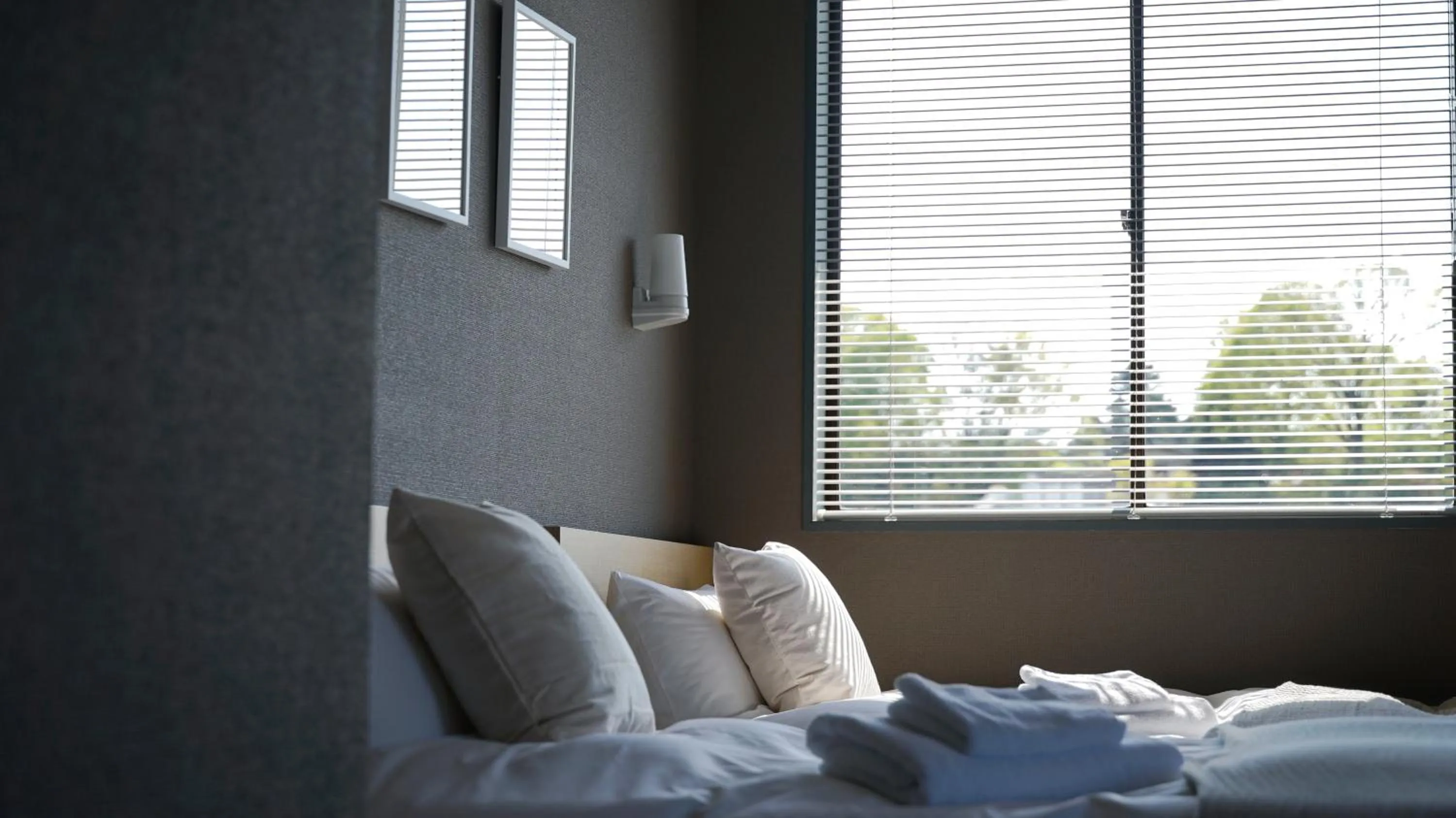 Photo of the whole room, Bed in sararaso