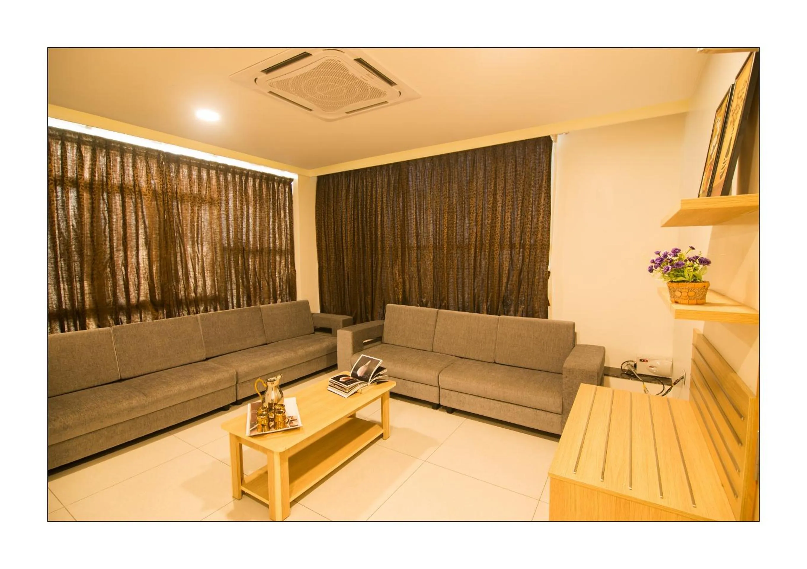 Living room in Hotel Ashoka